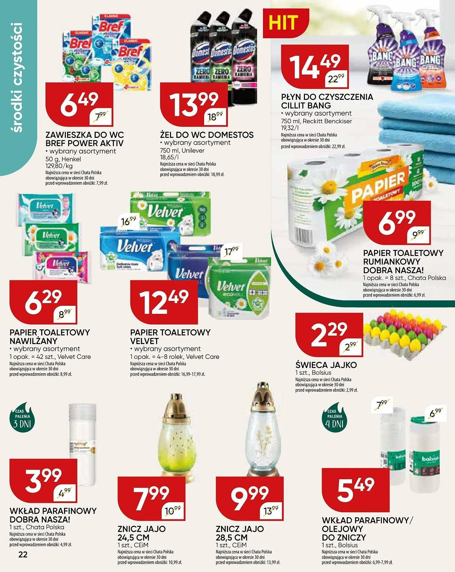 Gazetka Chata Polska gazetka od 21 marca do 31 marca 2024 - Strona 22