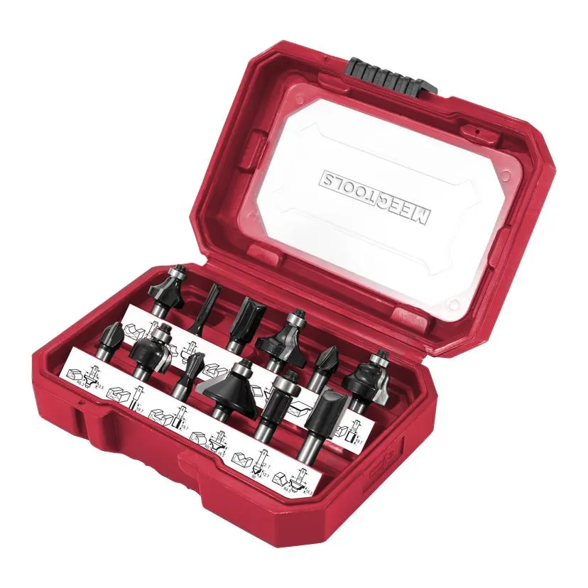 Zestaw frezów 12 elementów Ø8 mm