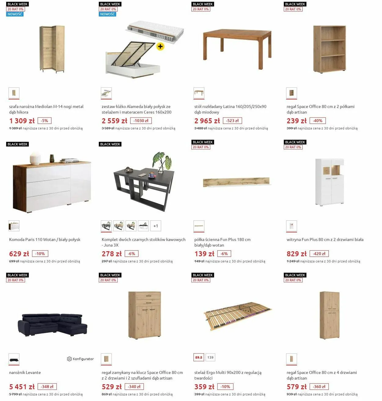 Gazetka Black Red White Aktualna gazetka od 25 listopada do 1 grudnia 2024 - Strona 45