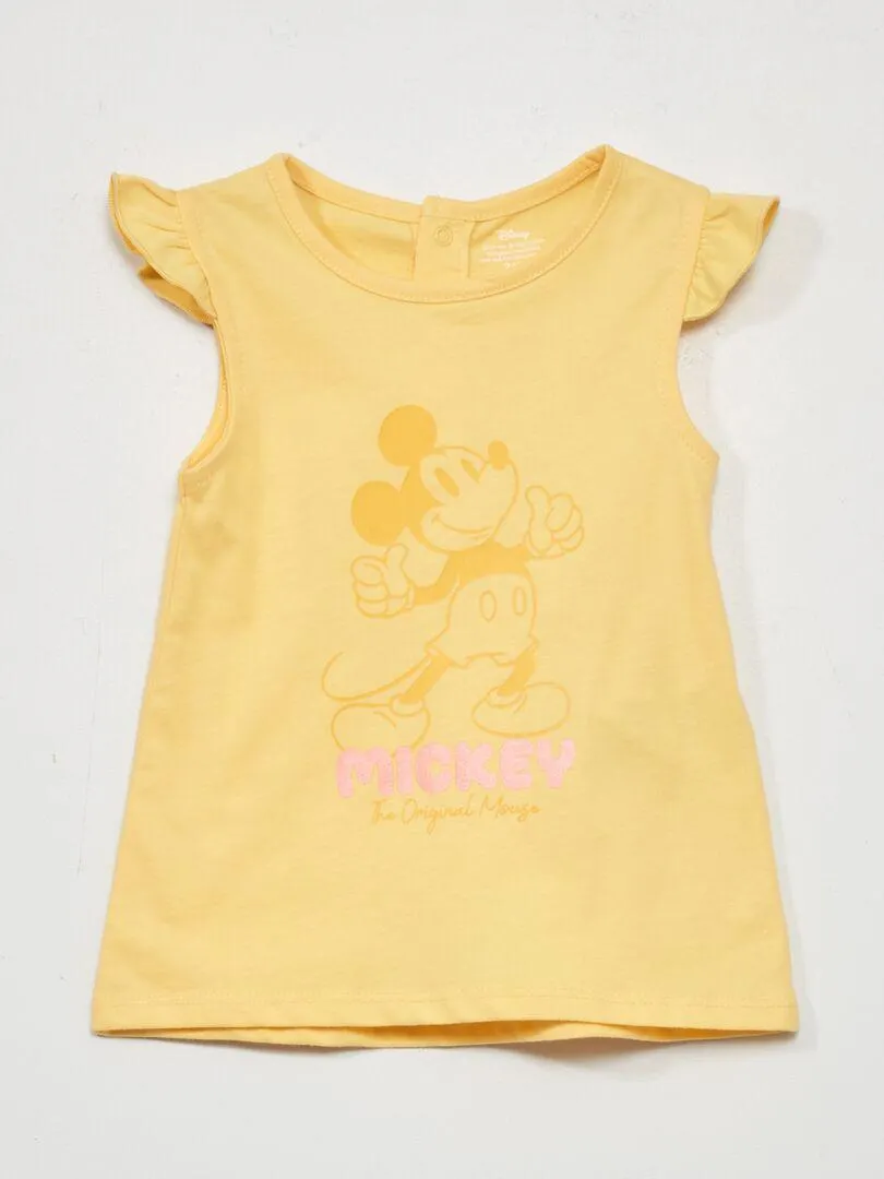 Débardeur 'Disney' - Jaune