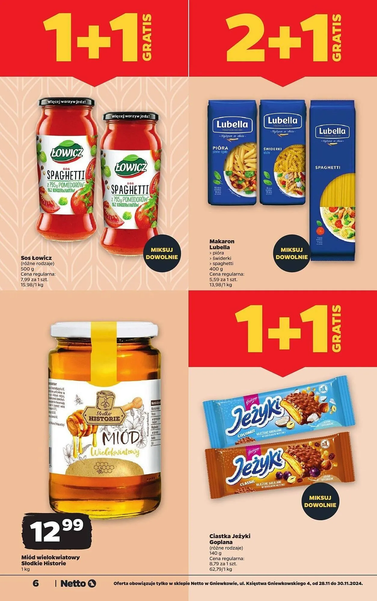 Gazetka Netto gazetka od 28 listopada do 30 listopada 2024 - Strona 6