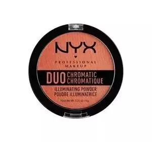 NYX PROFESSIONAL MAKEUP DUO CHROMATIC PUDER ROZŚWIETLAJĄCY 05 6G
