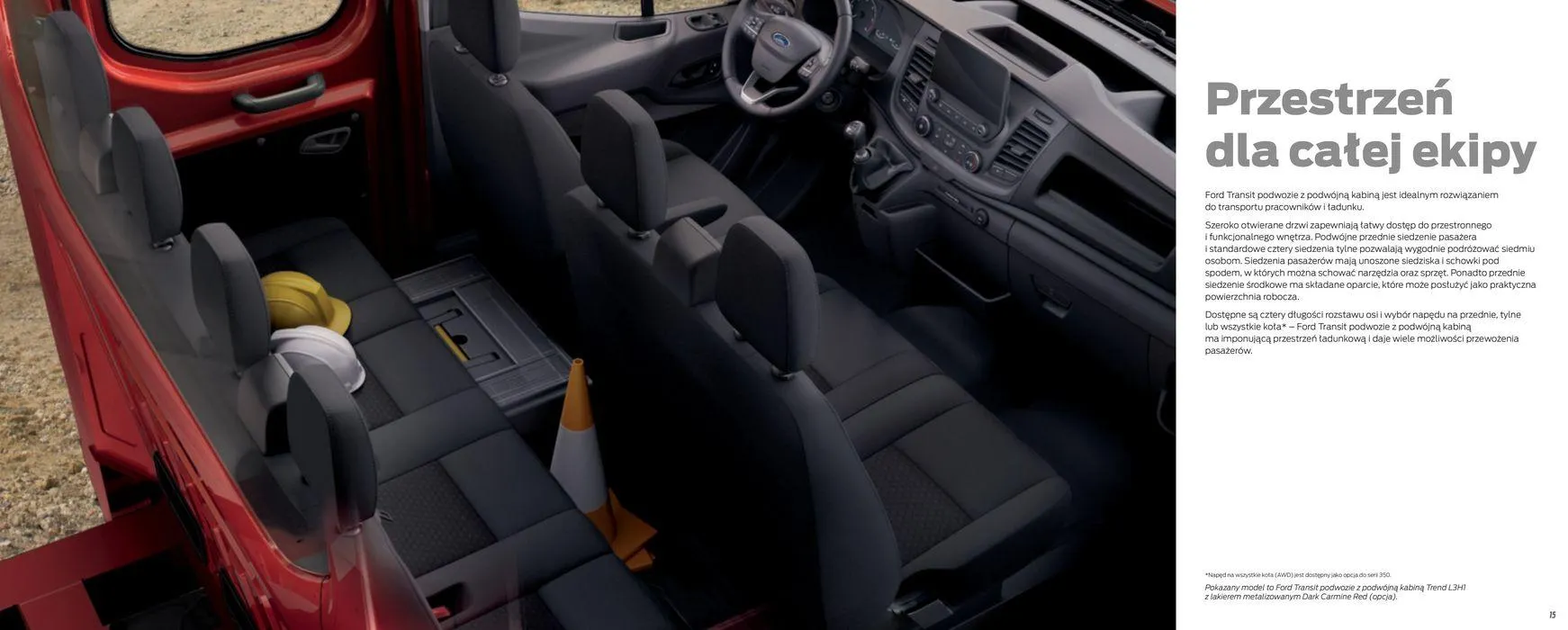 Gazetka FORD TRANSIT PODWOZIA od 16 kwietnia do 16 kwietnia 2025 - Strona 9