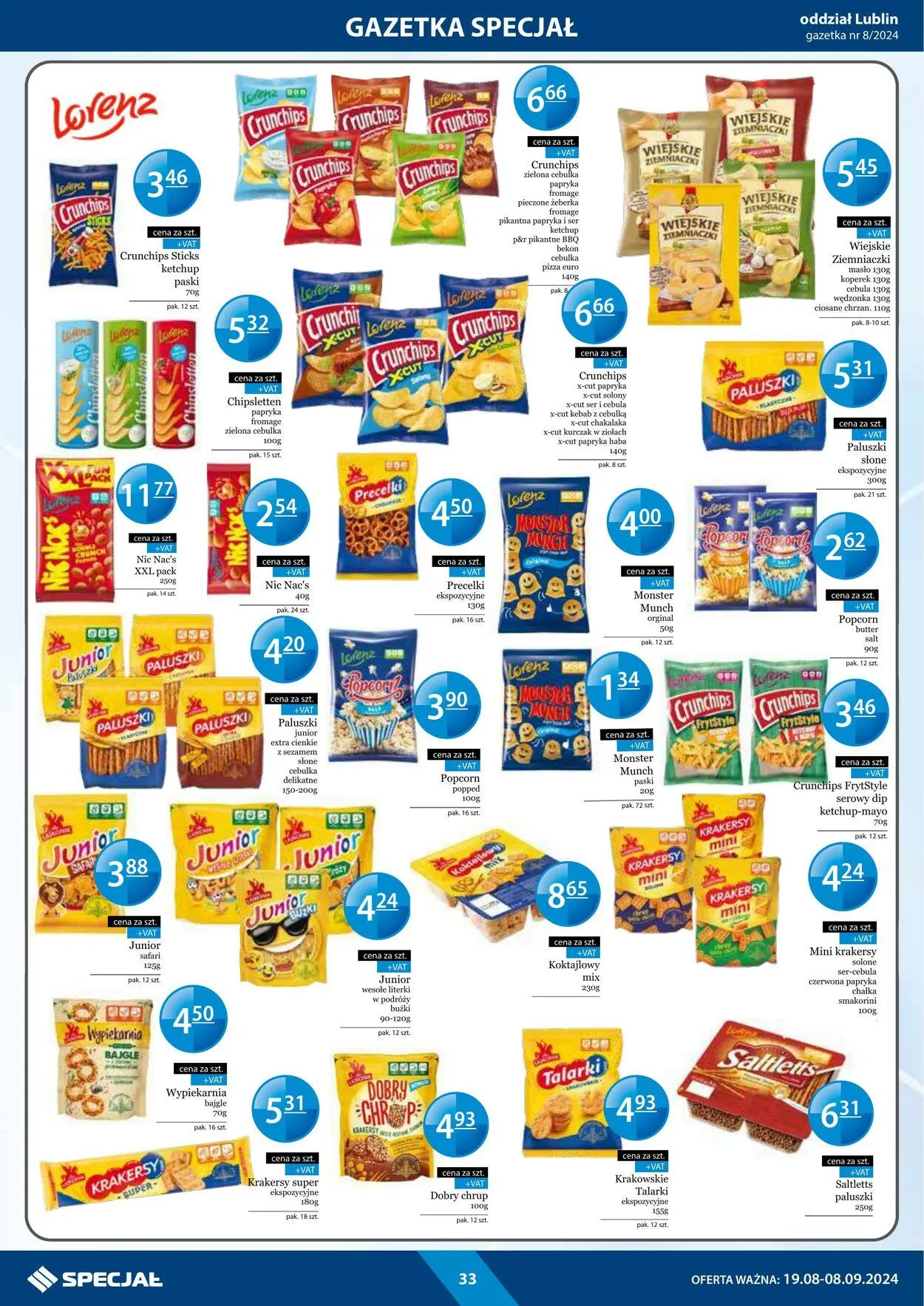 Gazetka Specjał od 19 sierpnia do 8 września 2024 - Strona 33