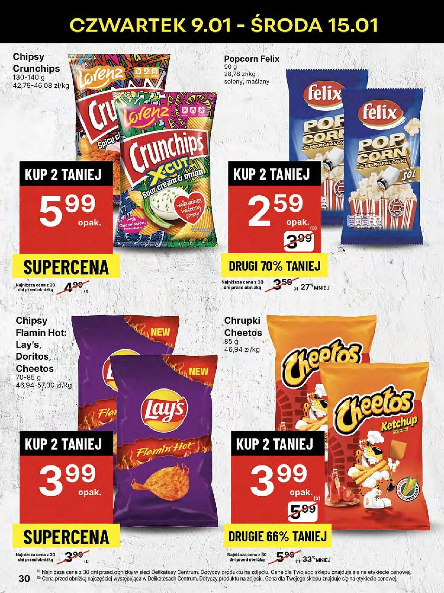 Gazetka Delikatesy Centrum gazetka od 9 stycznia do 15 stycznia 2025 - Strona 30