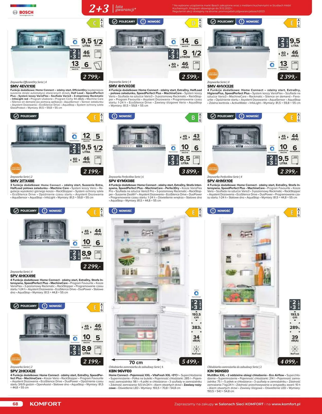 Gazetka Komfort Aktualna gazetka od 25 października do 31 stycznia 2024 - Strona 67