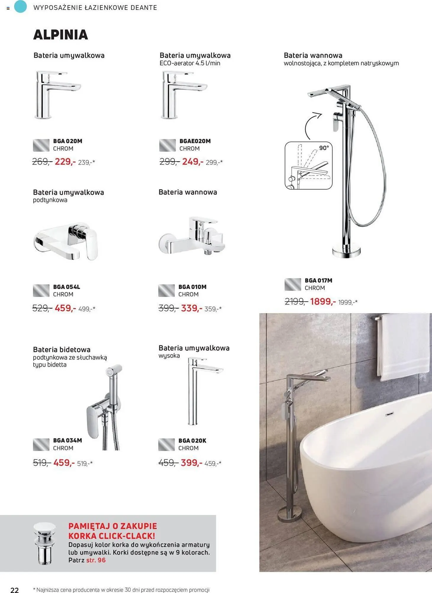 Gazetka Deante gazetka od 1 sierpnia do 31 grudnia 2023 - Strona 22