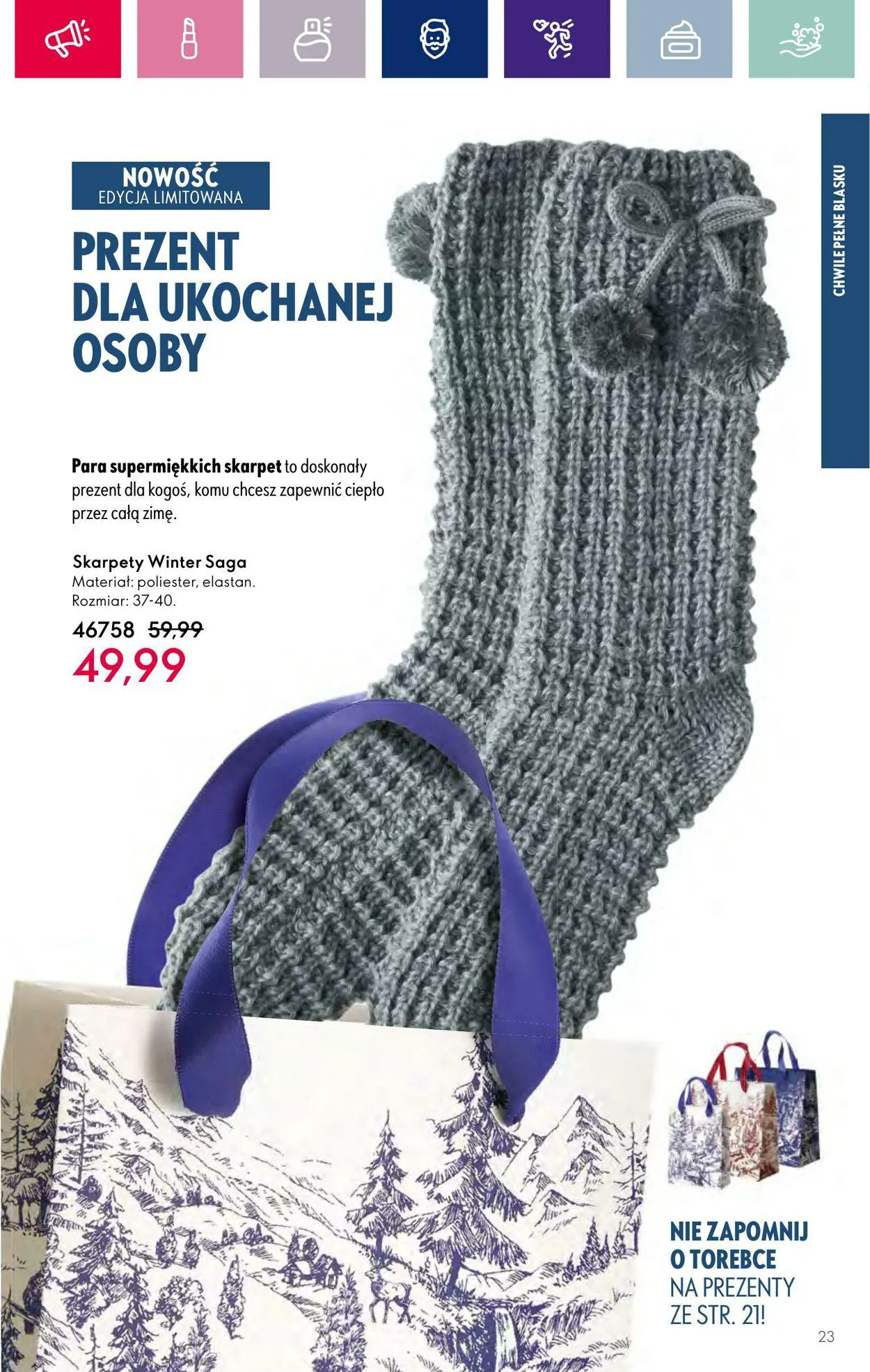 Gazetka Oriflame Aktualna gazetka od 6 grudnia do 27 grudnia 2023 - Strona 23