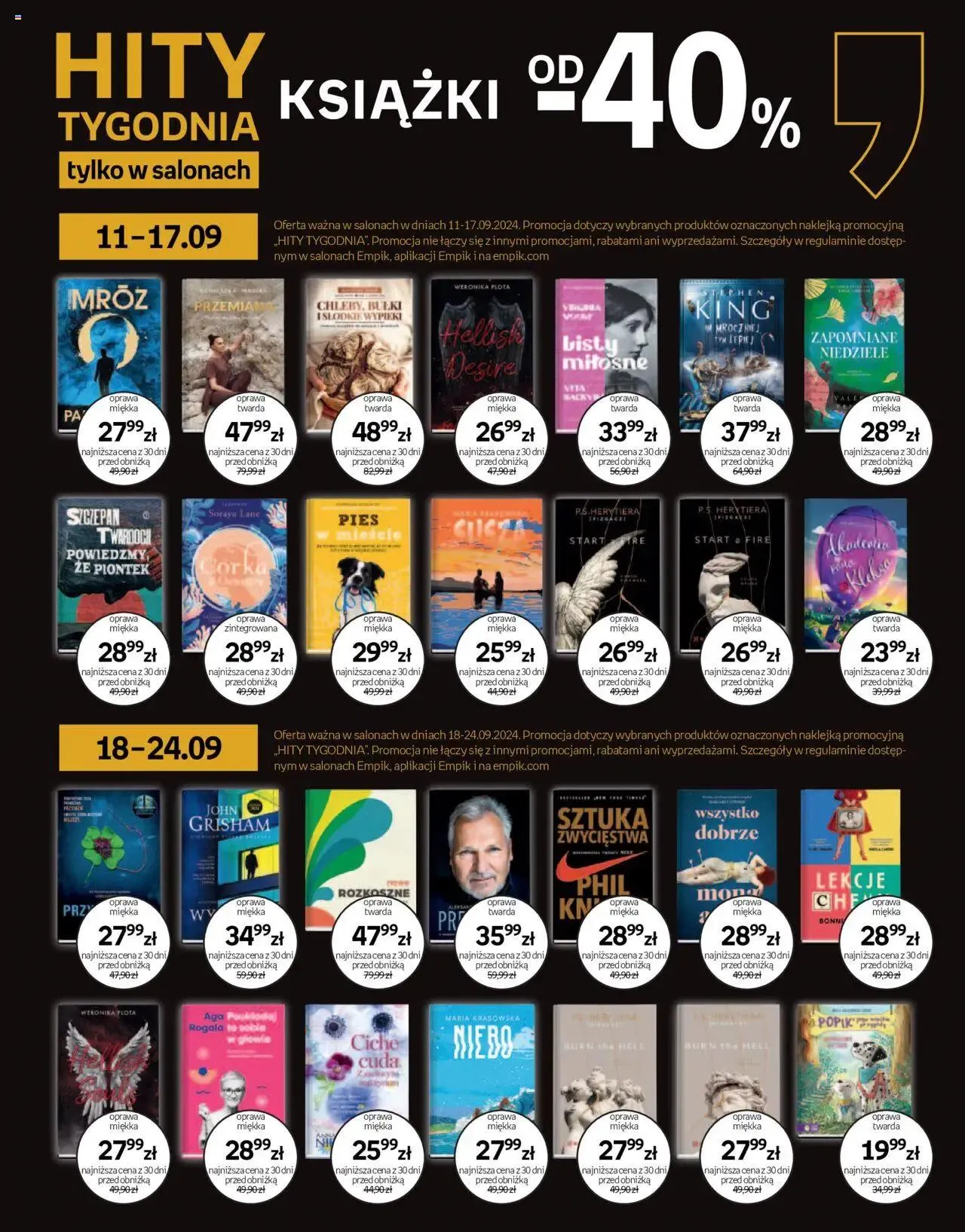 Gazetka Empik Gazetka od 11 września do 24 września 2024 - Strona 3