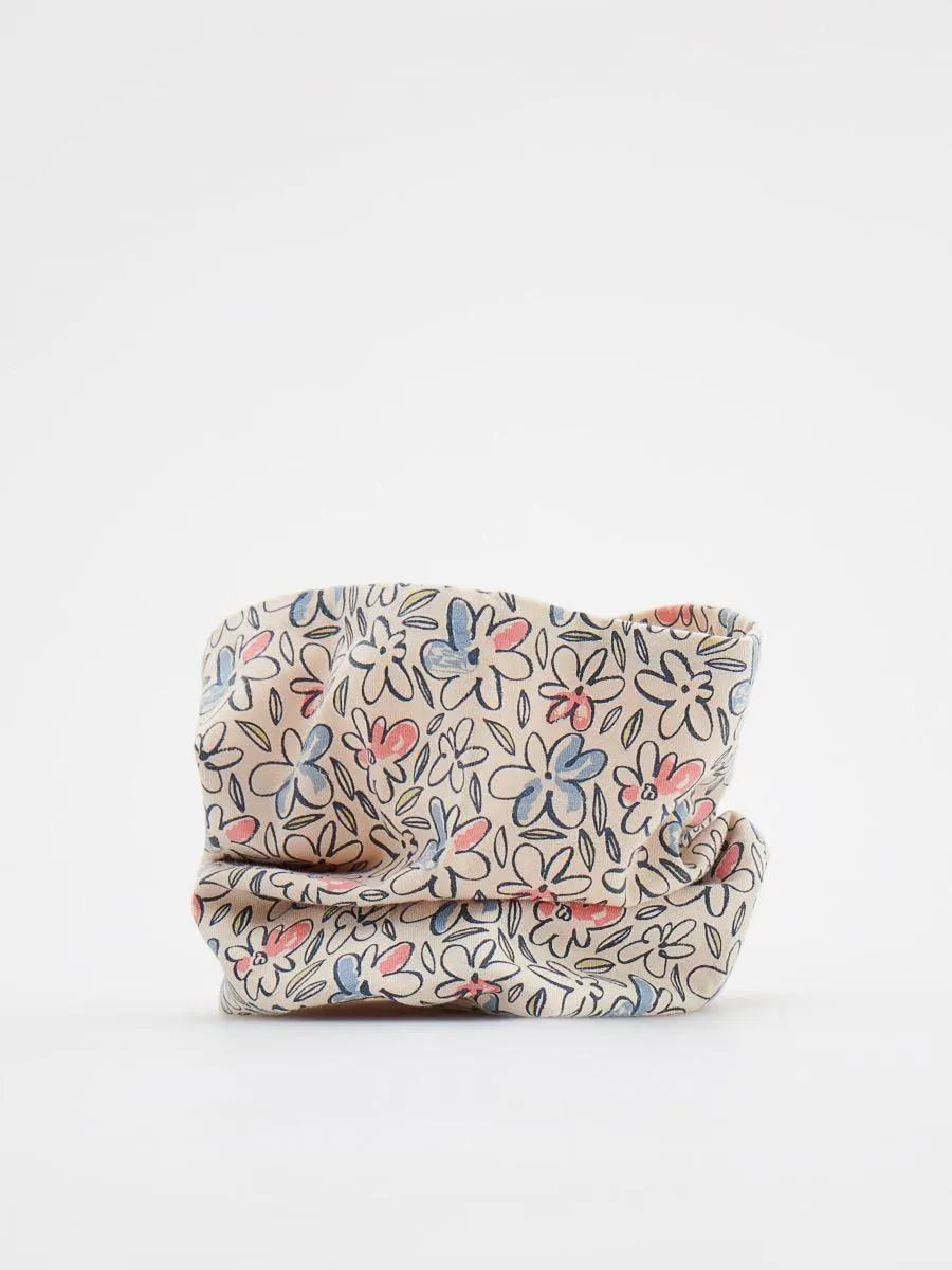 Vzorovaná komínová šála