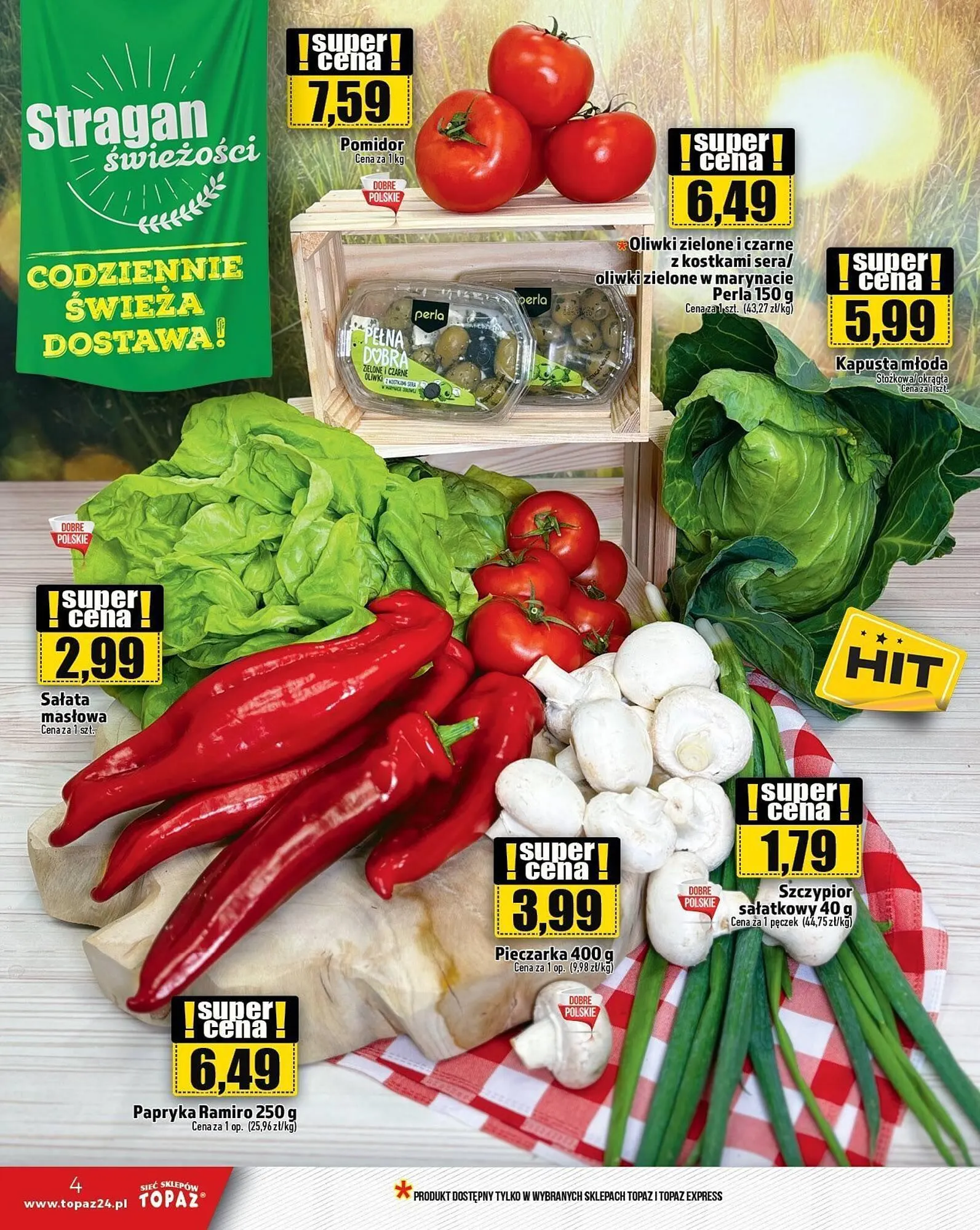 Gazetka Topaz gazetka od 11 kwietnia do 17 kwietnia 2024 - Strona 4