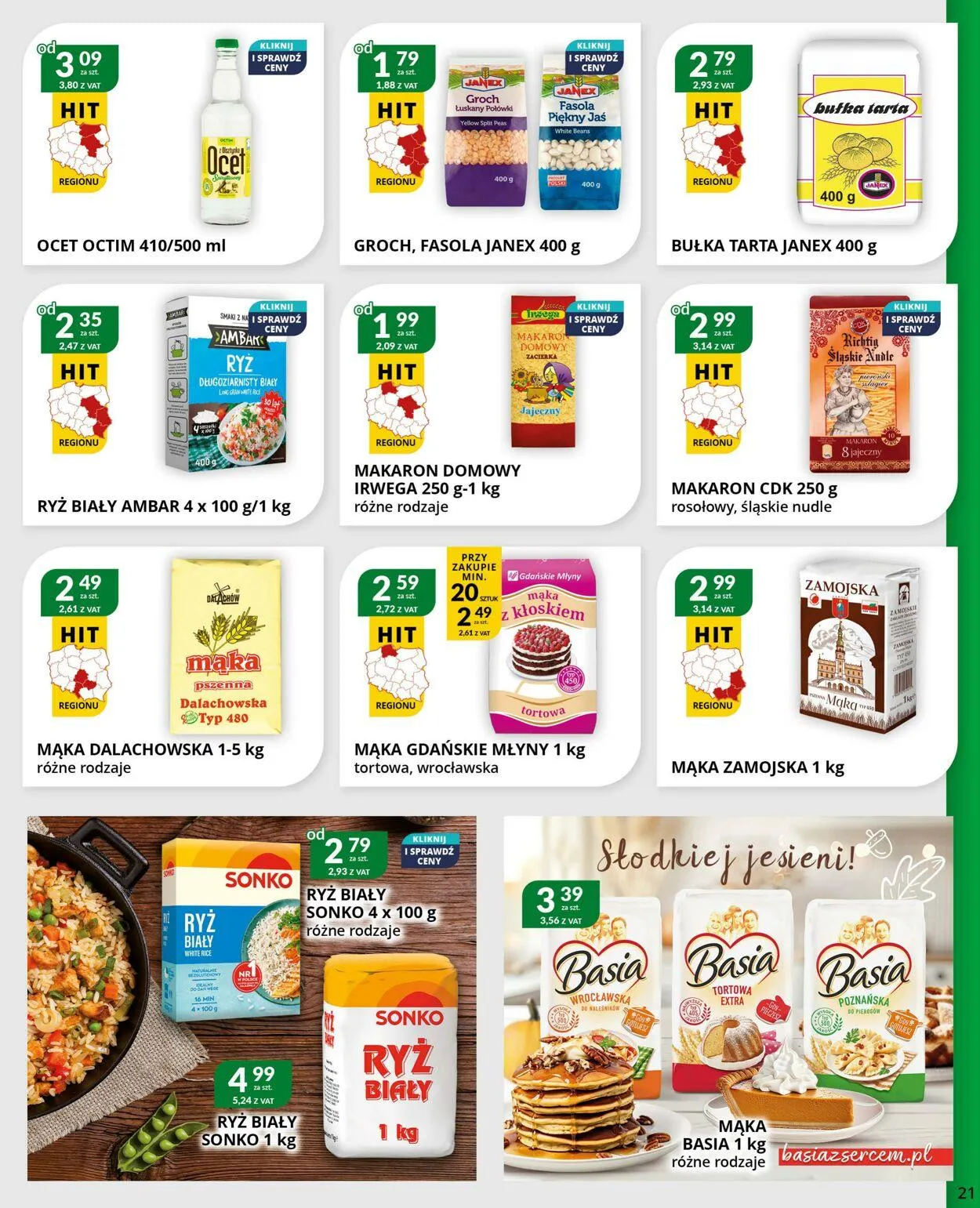 Gazetka Eurocash Aktualna gazetka od 28 października do 17 listopada 2024 - Strona 21