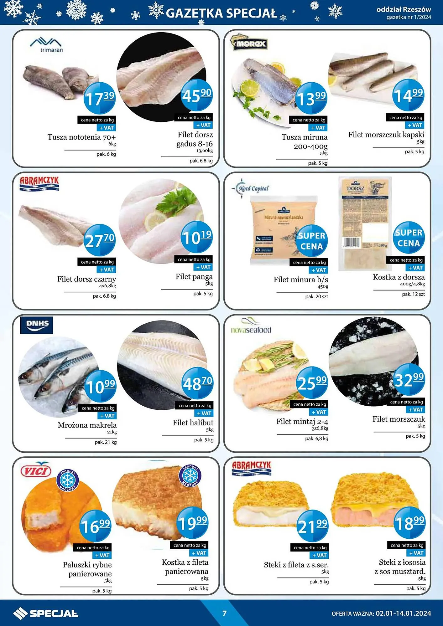 Gazetka Specjał gazetka od 2 stycznia do 14 stycznia 2024 - Strona 7