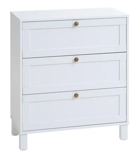 3 drawer chest SKALS white