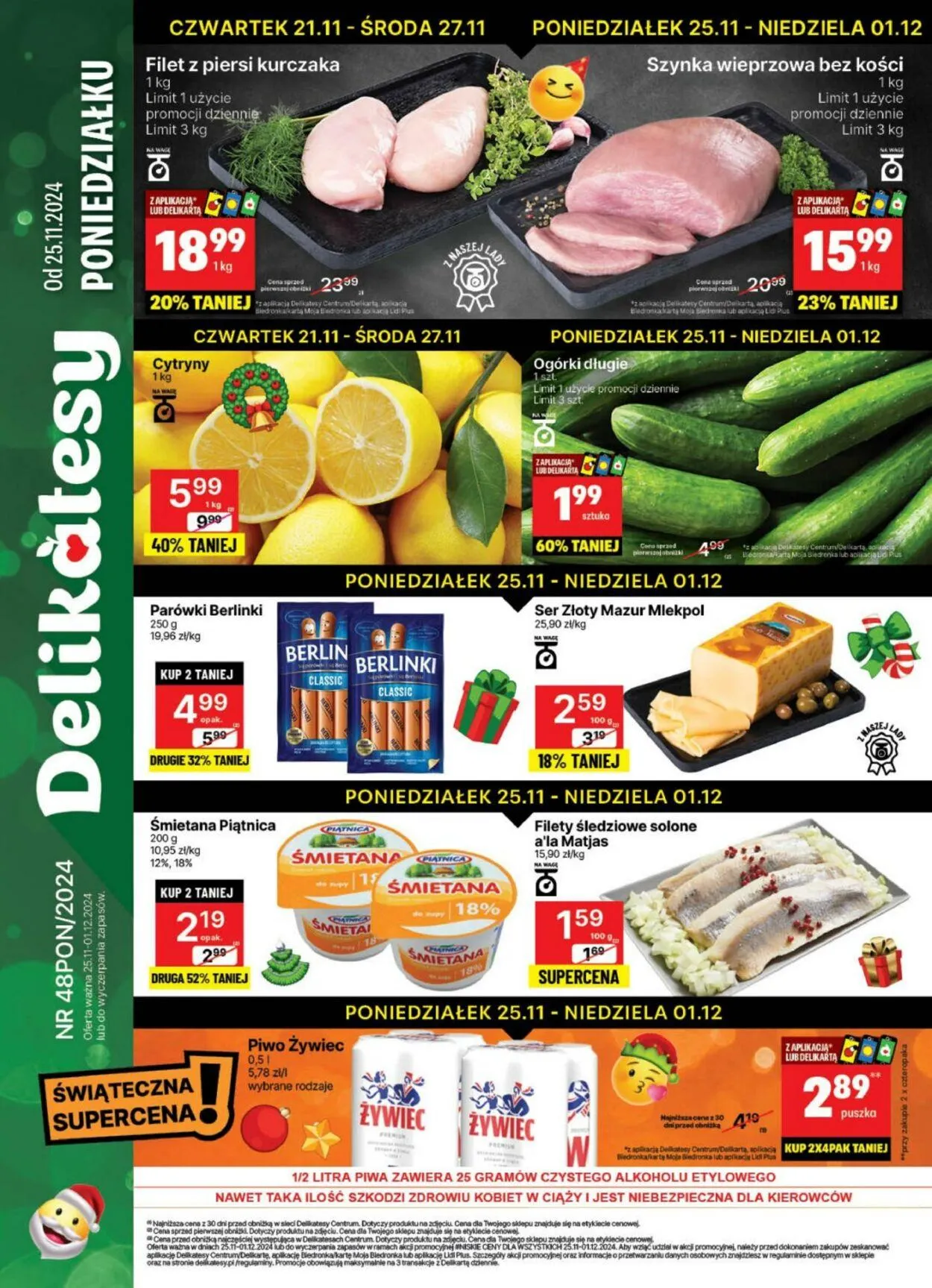 Delikatesy Centrum Aktualna gazetka - 1
