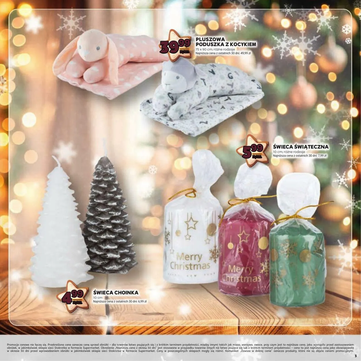 Gazetka Stokrotka Aktualna gazetka od 12 grudnia do 27 grudnia 2024 - Strona 3