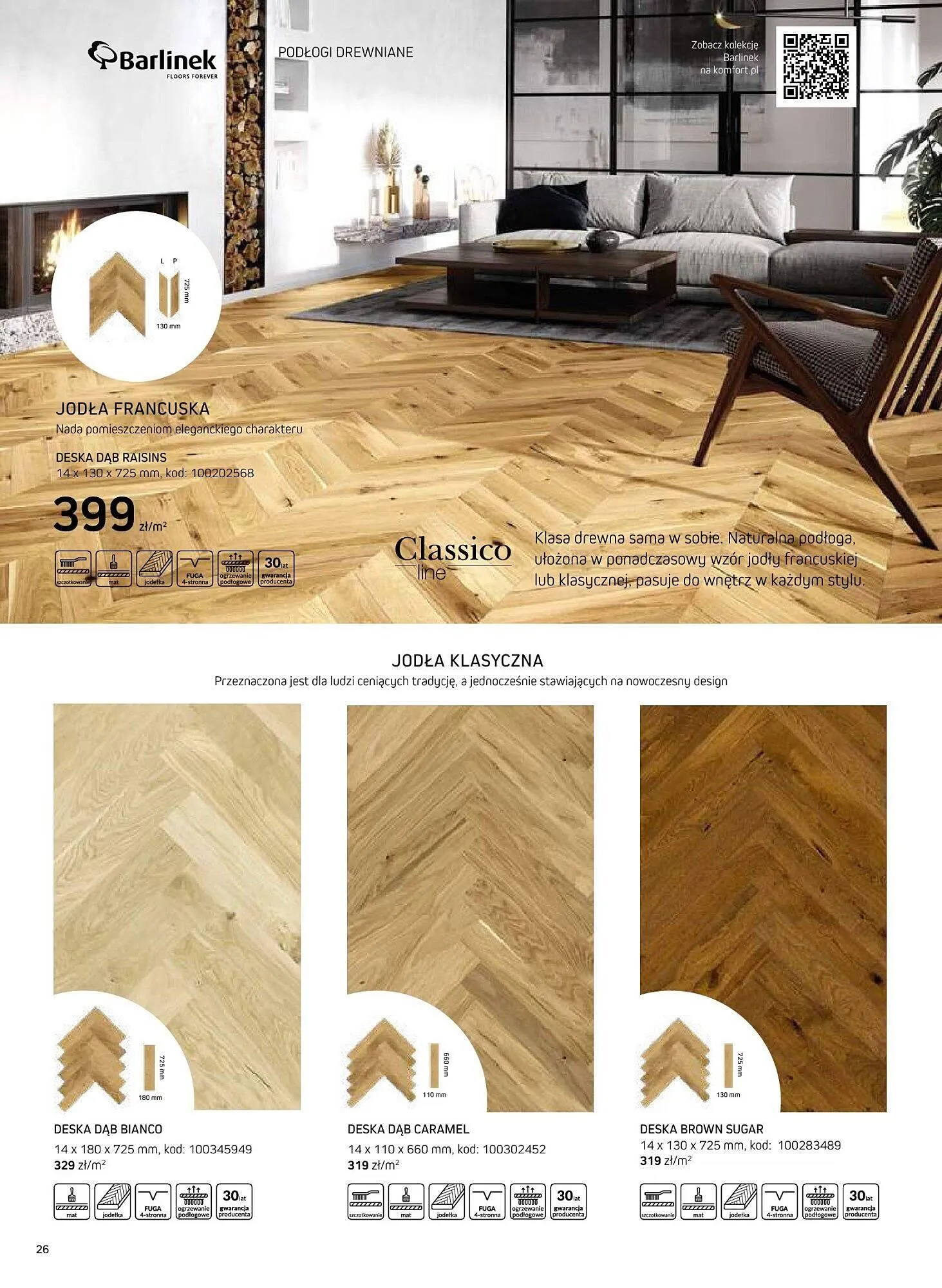 Gazetka Komfort gazetka od 16 sierpnia do 31 grudnia 2025 - Strona 26