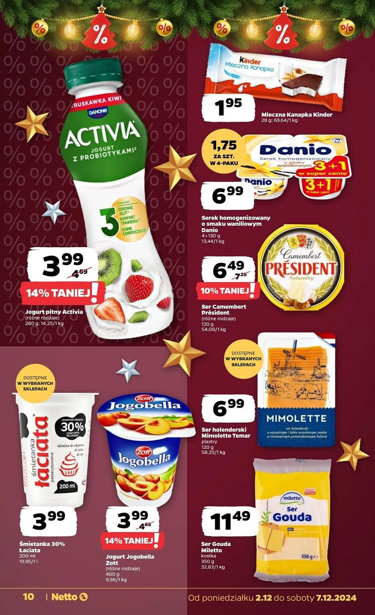 Gazetka Netto gazetka od 2 grudnia do 7 grudnia 2024 - Strona 10