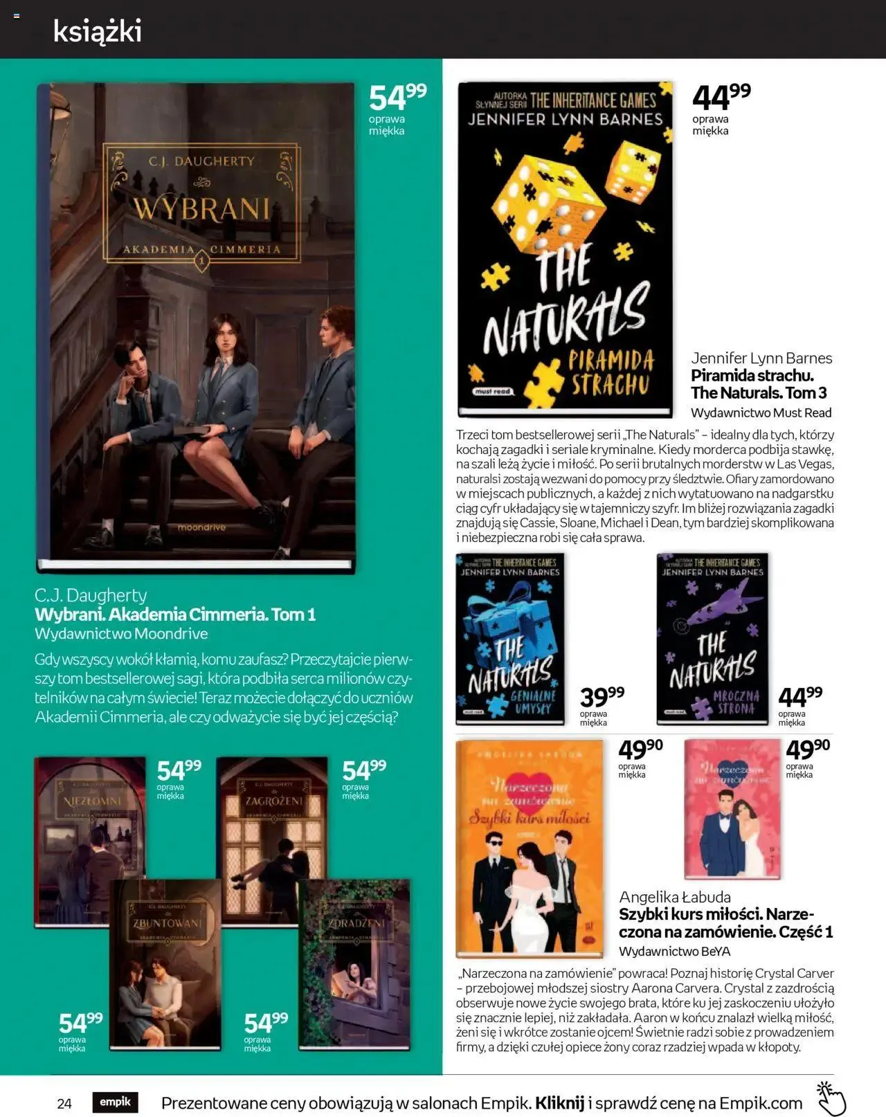 Gazetka Empik Gazetka od 11 września do 24 września 2024 - Strona 24