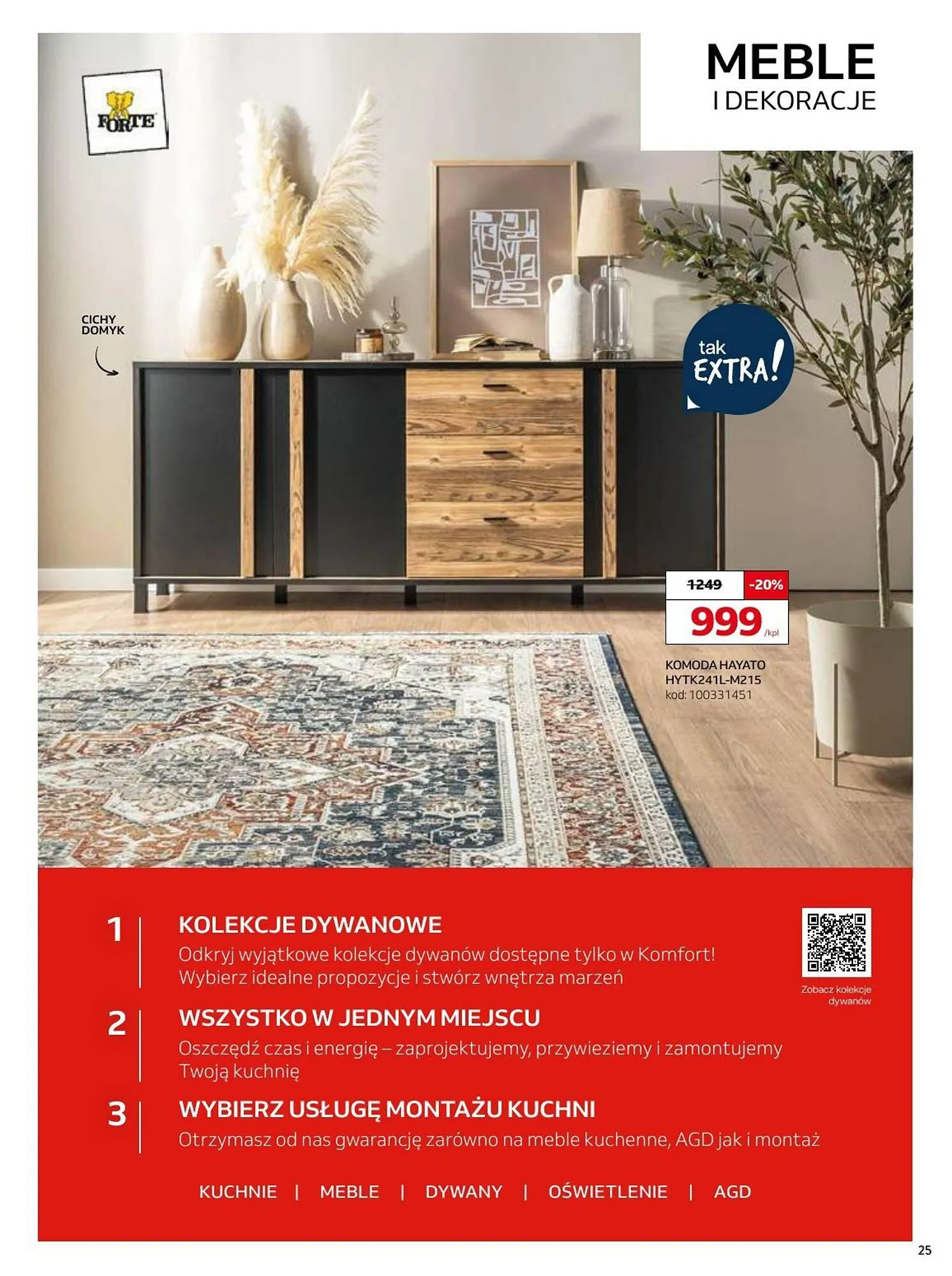 Gazetka Komfort gazetka od 9 stycznia do 18 lutego 2025 - Strona 25