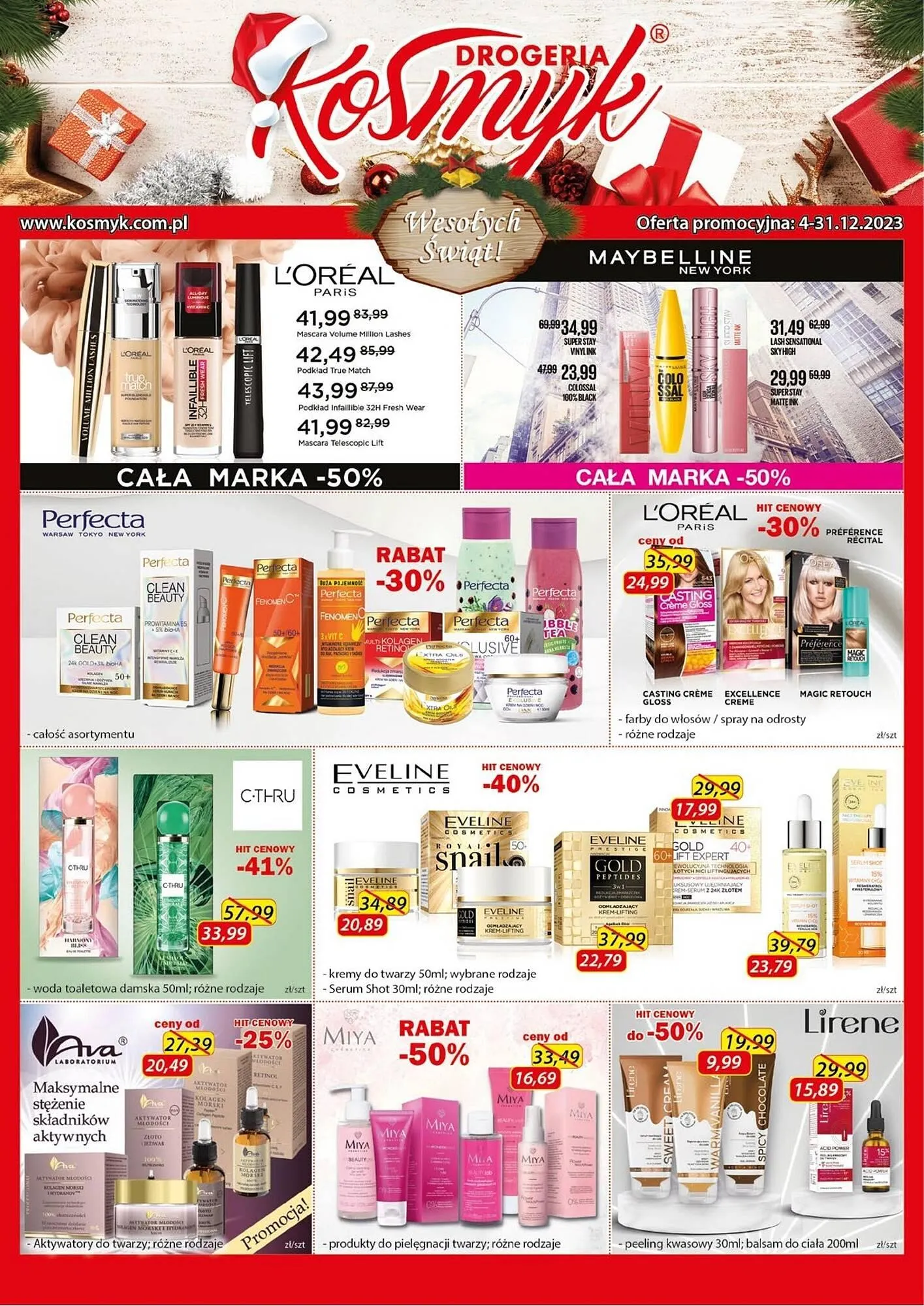 Drogeria Kosmyk gazetka - 1