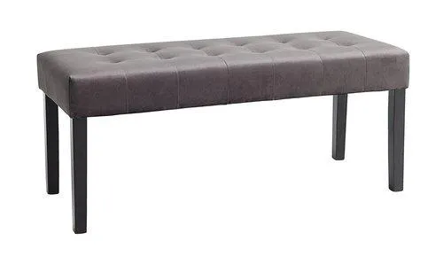 Πάγκος BARUP γκρι βελούδο