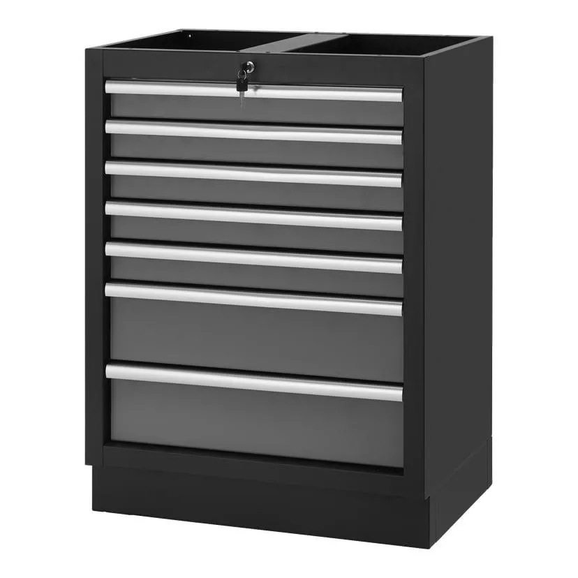 Verktøyskap 7 skuffer 68x91x46 cm
