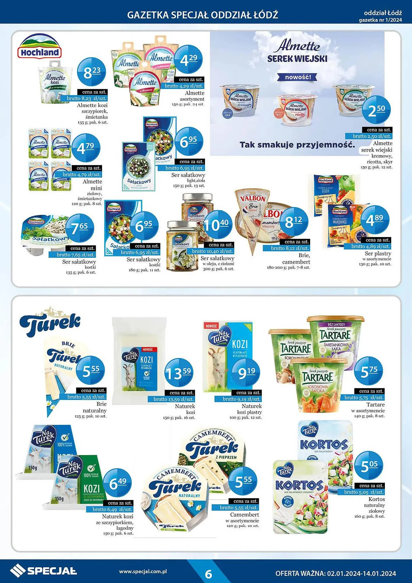Gazetka Specjał gazetka od 2 stycznia do 14 stycznia 2024 - Strona 6