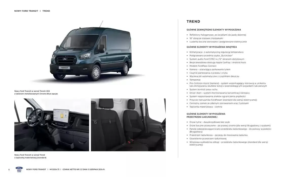 Gazetka FORD E-TRANSIT od 16 października do 16 października 2025 - Strona 6