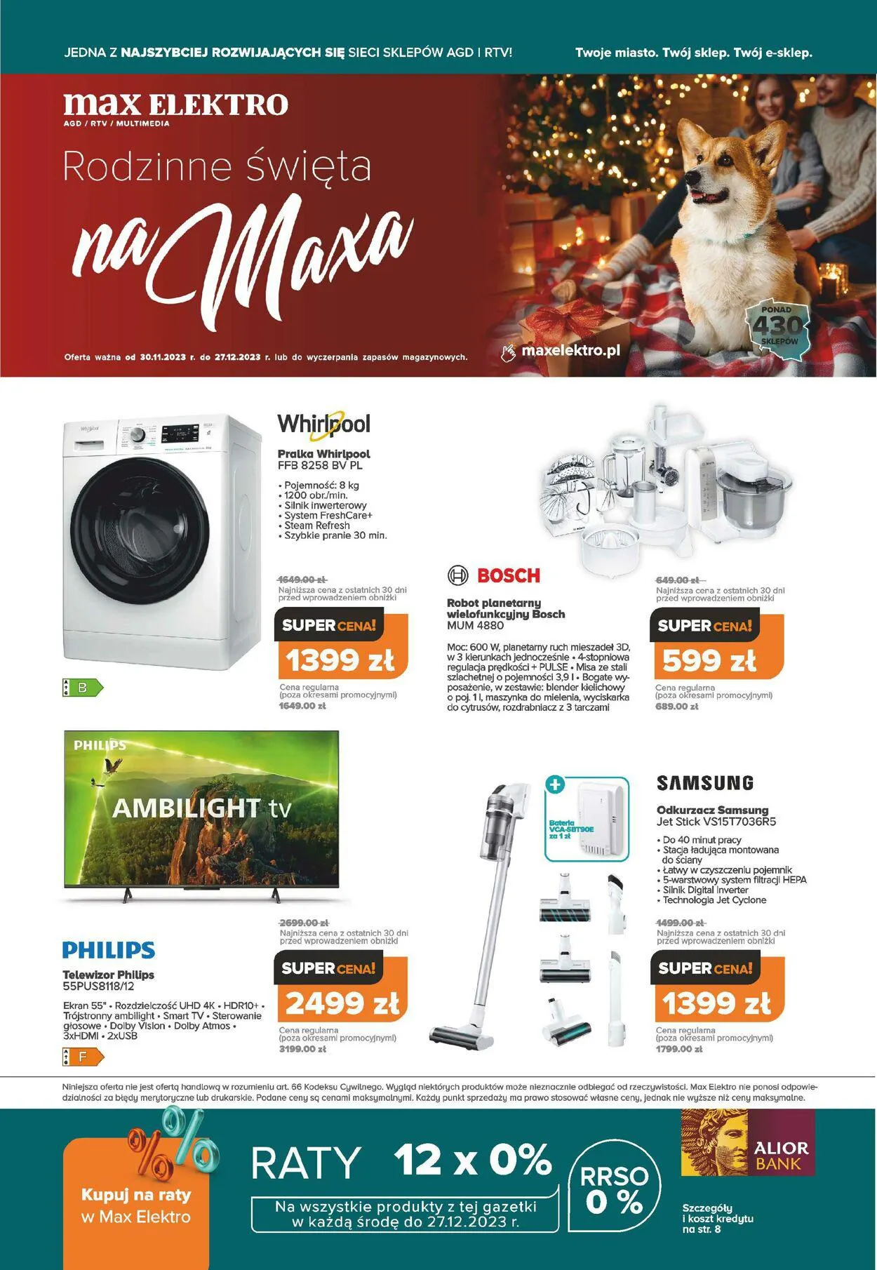 Gazetka max elektro Aktualna gazetka od 30 listopada do 27 grudnia 2023 - Strona