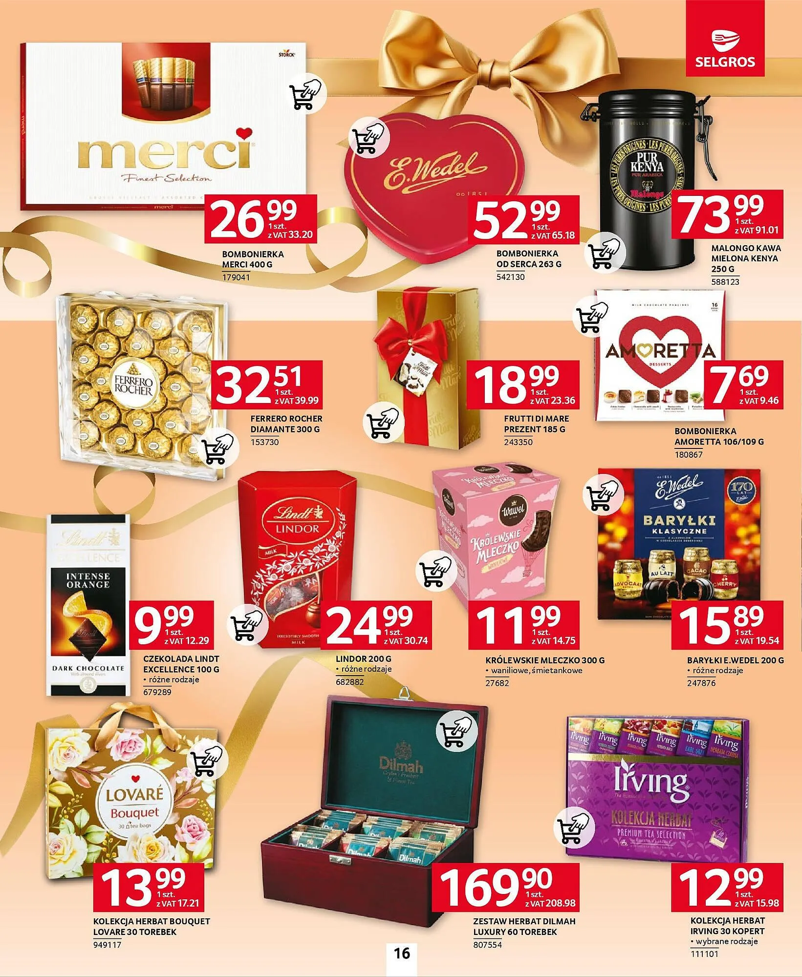 Gazetka Selgros gazetka od 9 stycznia do 22 stycznia 2025 - Strona 16