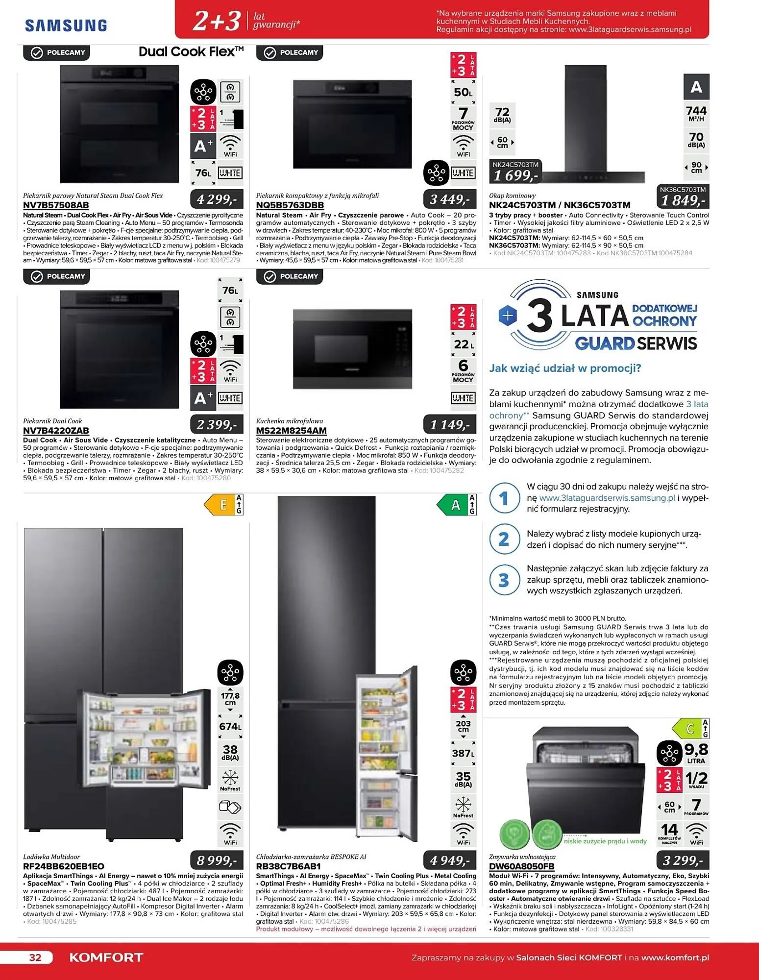 Gazetka Komfort gazetka od 11 września do 31 grudnia 2024 - Strona 32