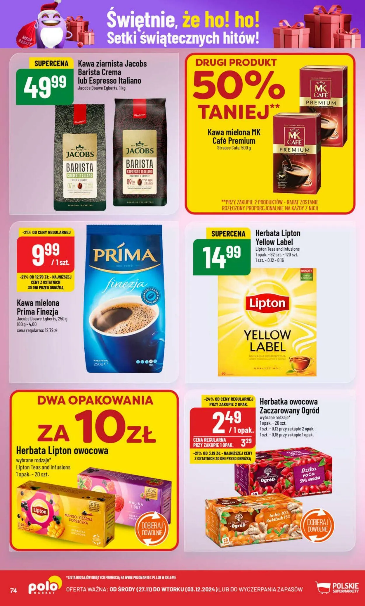 Gazetka Polomarket Aktualna gazetka od 27 listopada do 3 grudnia 2024 - Strona 74