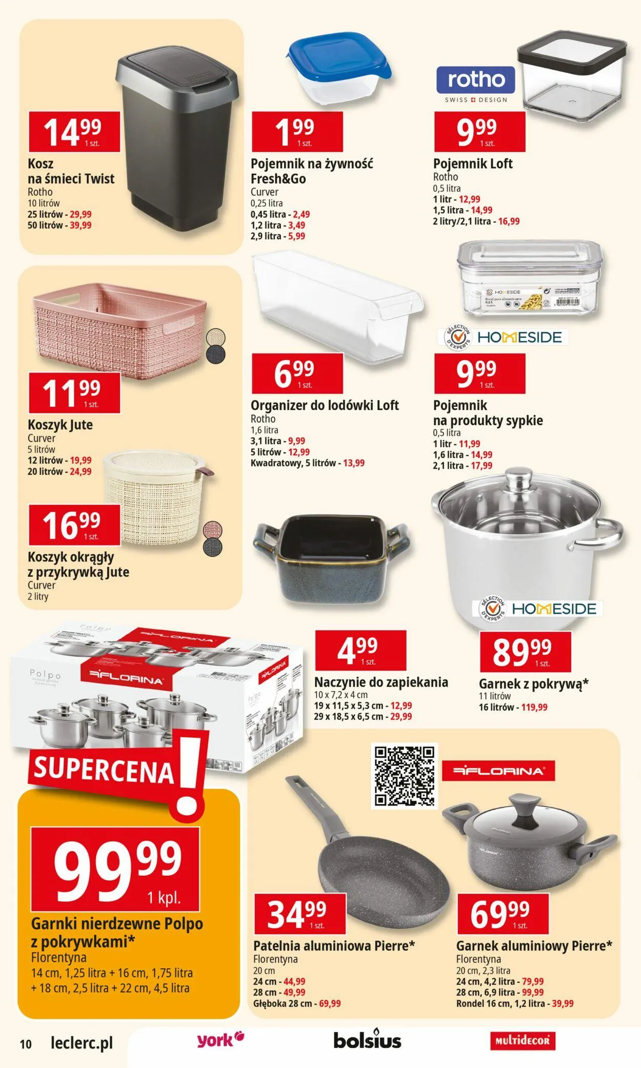 Gazetka E.Leclerc Aktualna gazetka od 17 marca do 31 marca 2025 - Strona 10