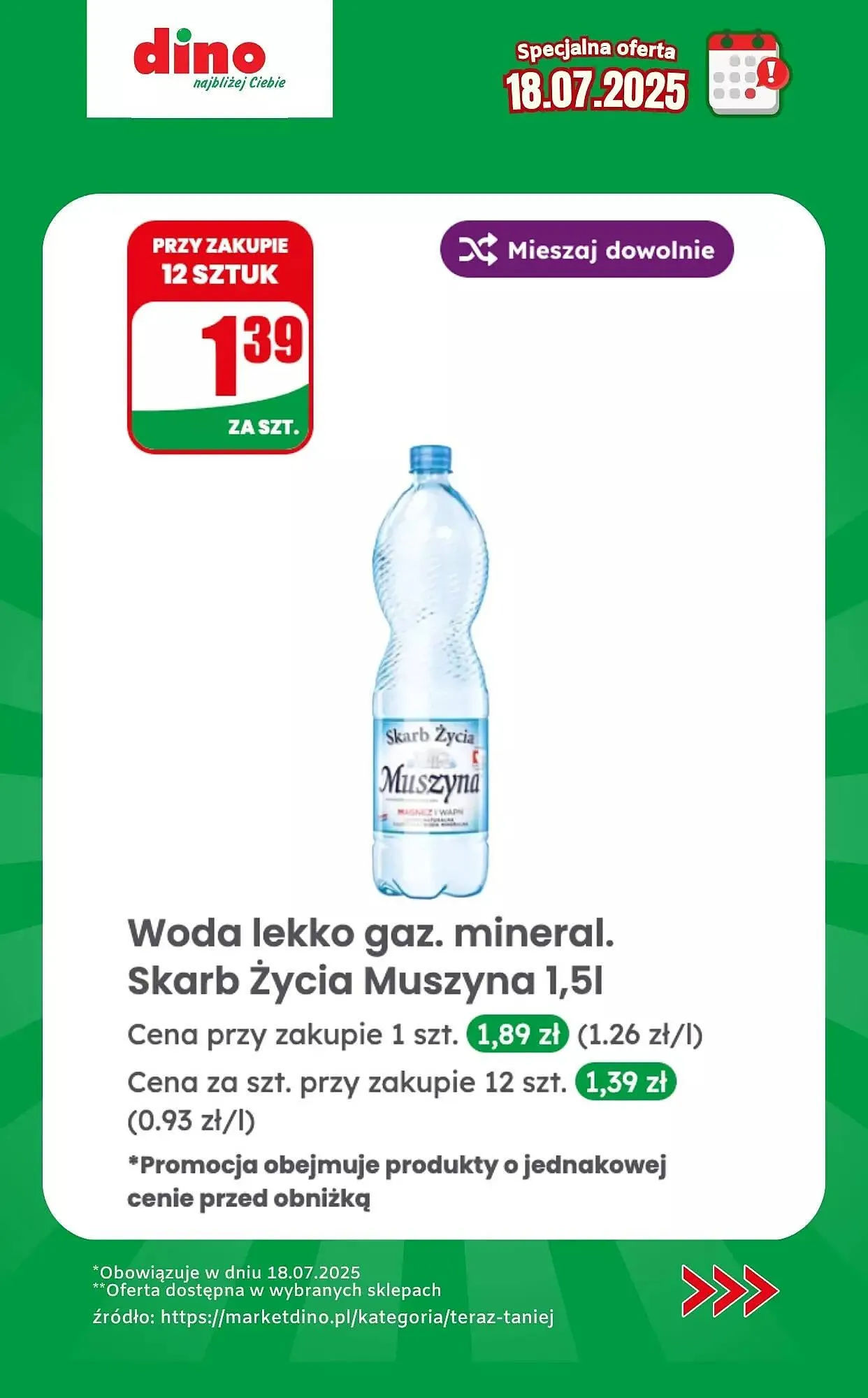 Gazetka Dino gazetka od 18 lipca do 18 lipca 2025 - Strona 3