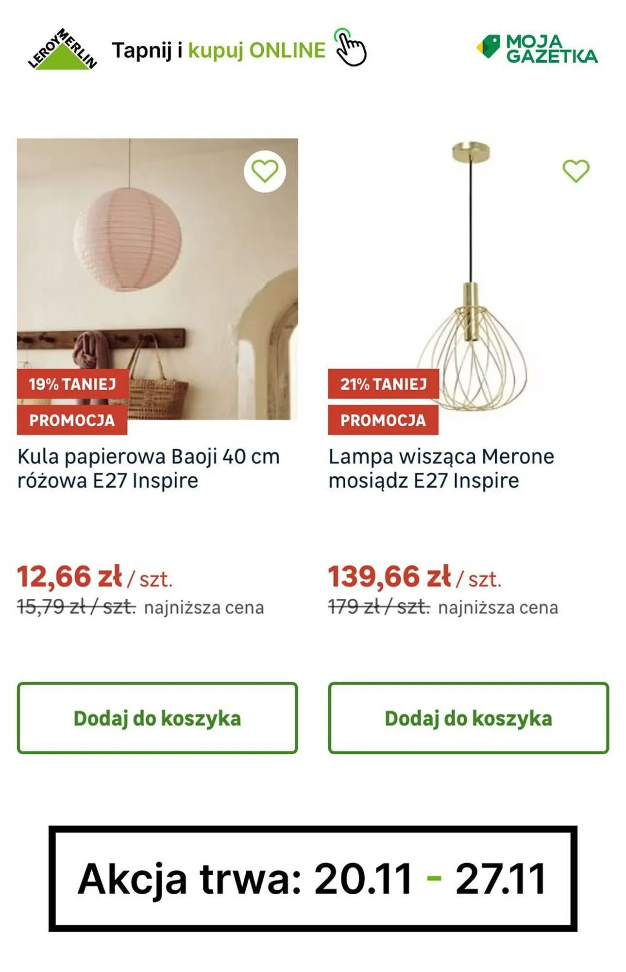 Gazetka Leroy Merlin gazetka od 20 listopada do 27 listopada 2023 - Strona 4