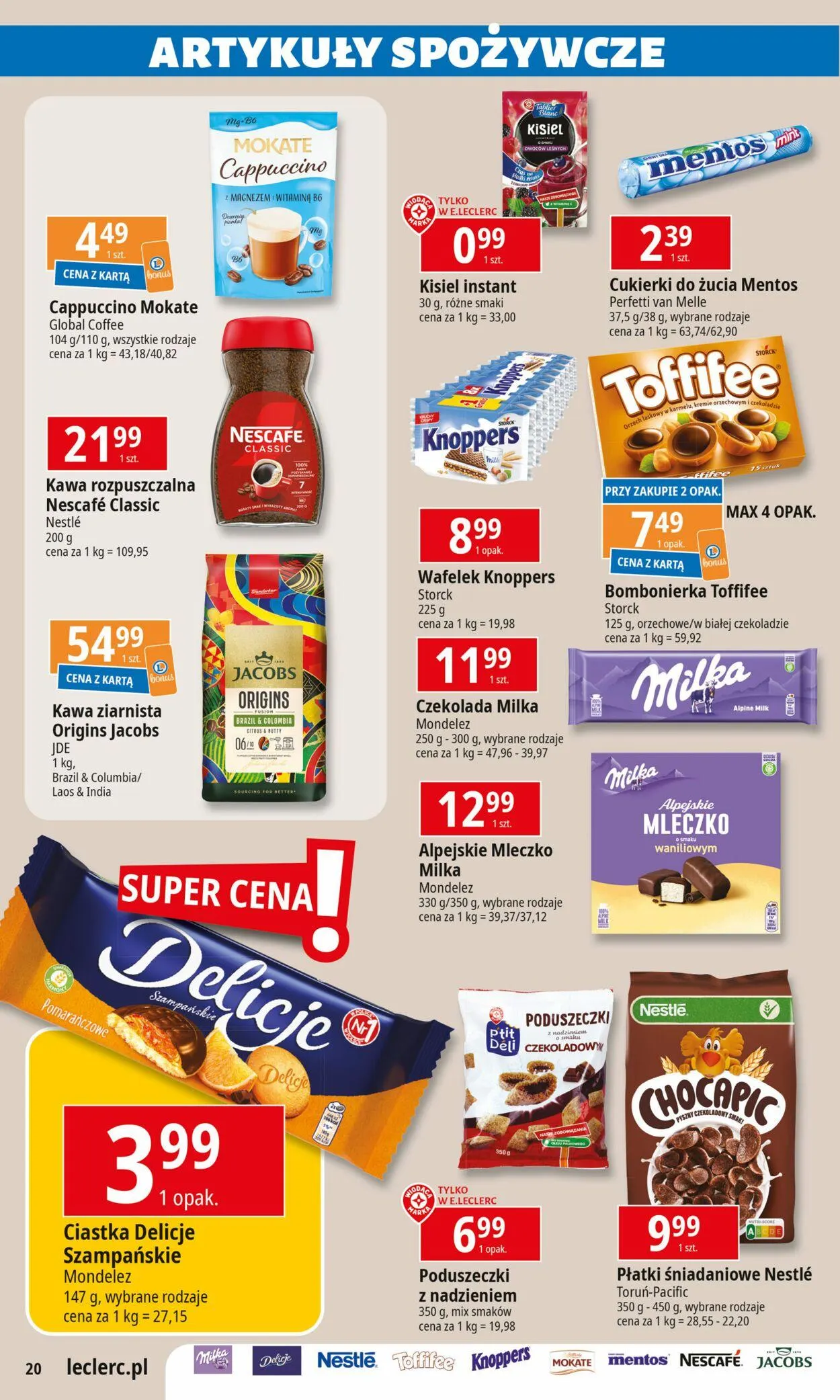 Gazetka E.Leclerc Aktualna gazetka od 30 września do 14 października 2024 - Strona 20