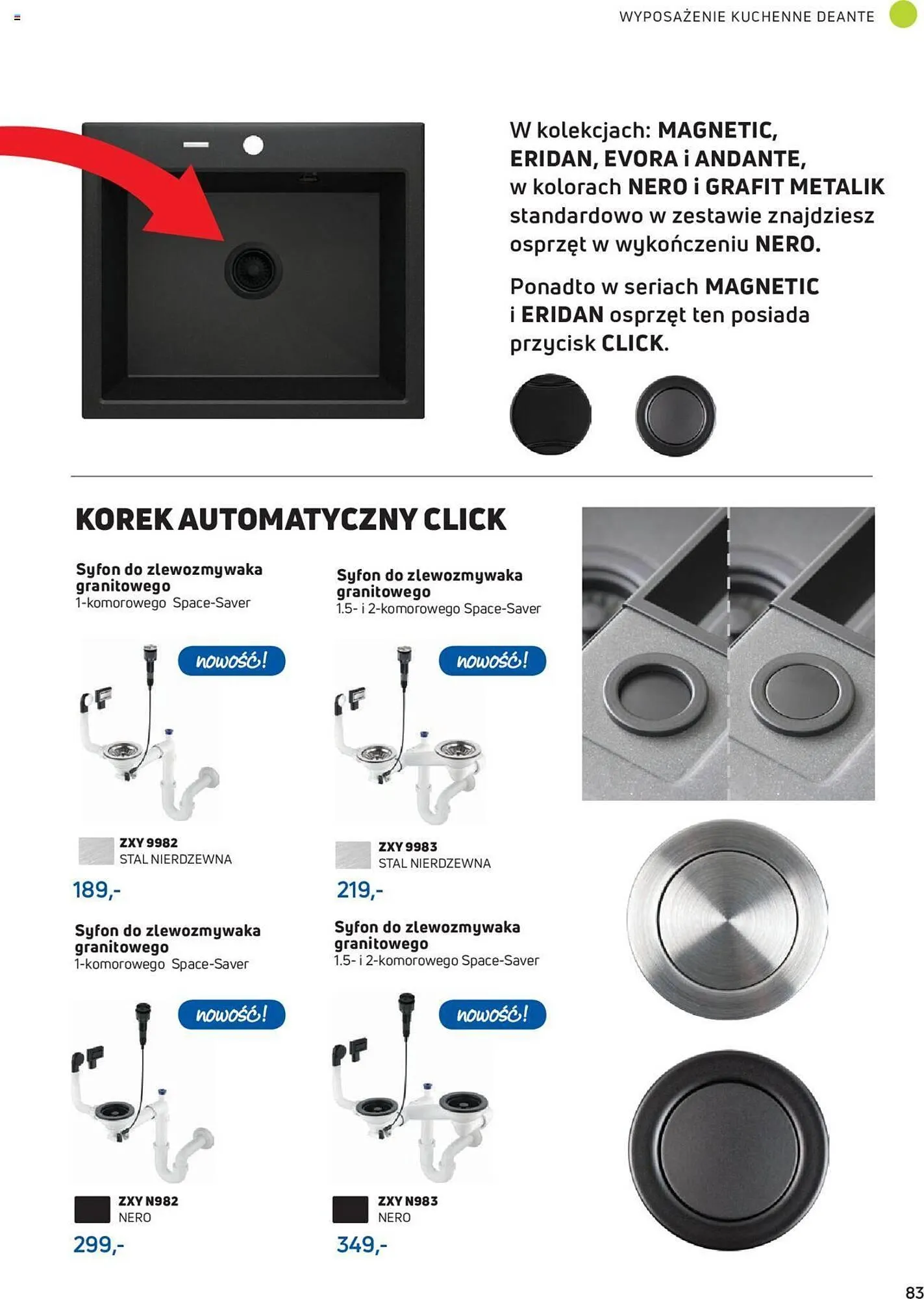 Gazetka Deante gazetka od 1 sierpnia do 31 grudnia 2023 - Strona 83