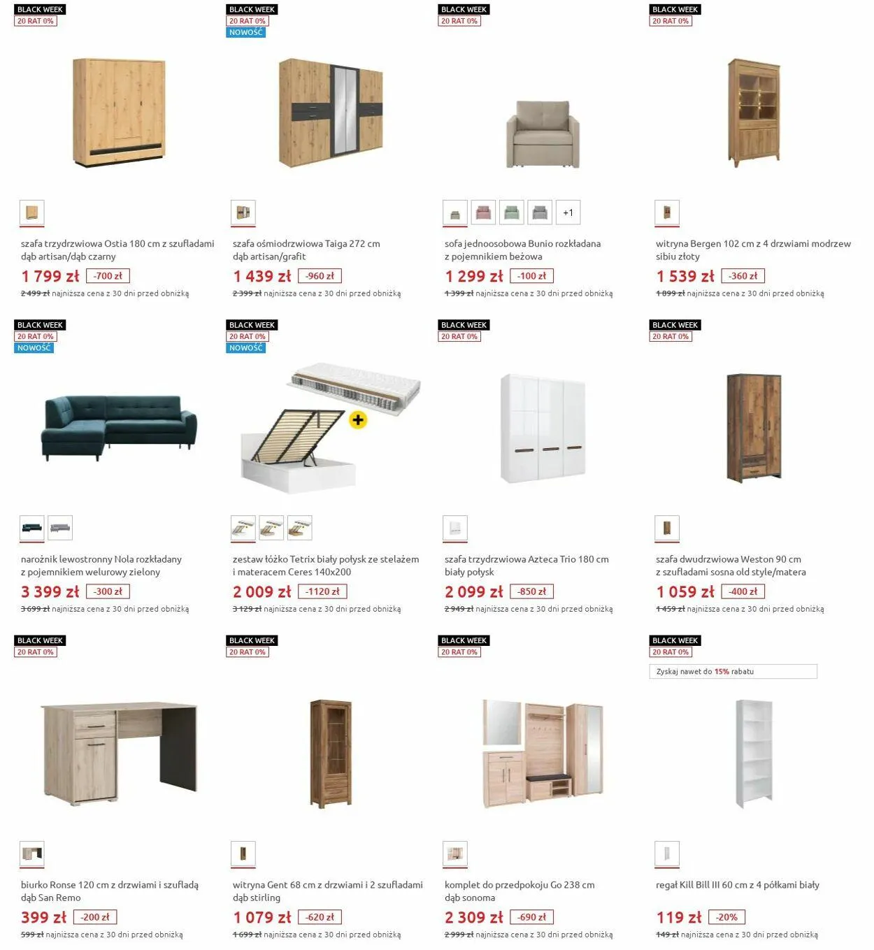 Gazetka Black Red White Aktualna gazetka od 25 listopada do 1 grudnia 2024 - Strona 8