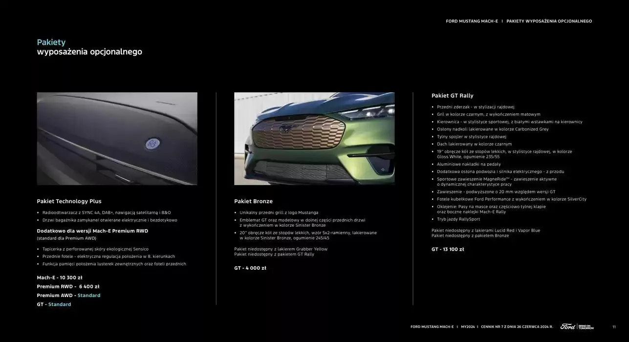 Gazetka MUSTANG MACH-E od 6 listopada do 6 listopada 2025 - Strona 11