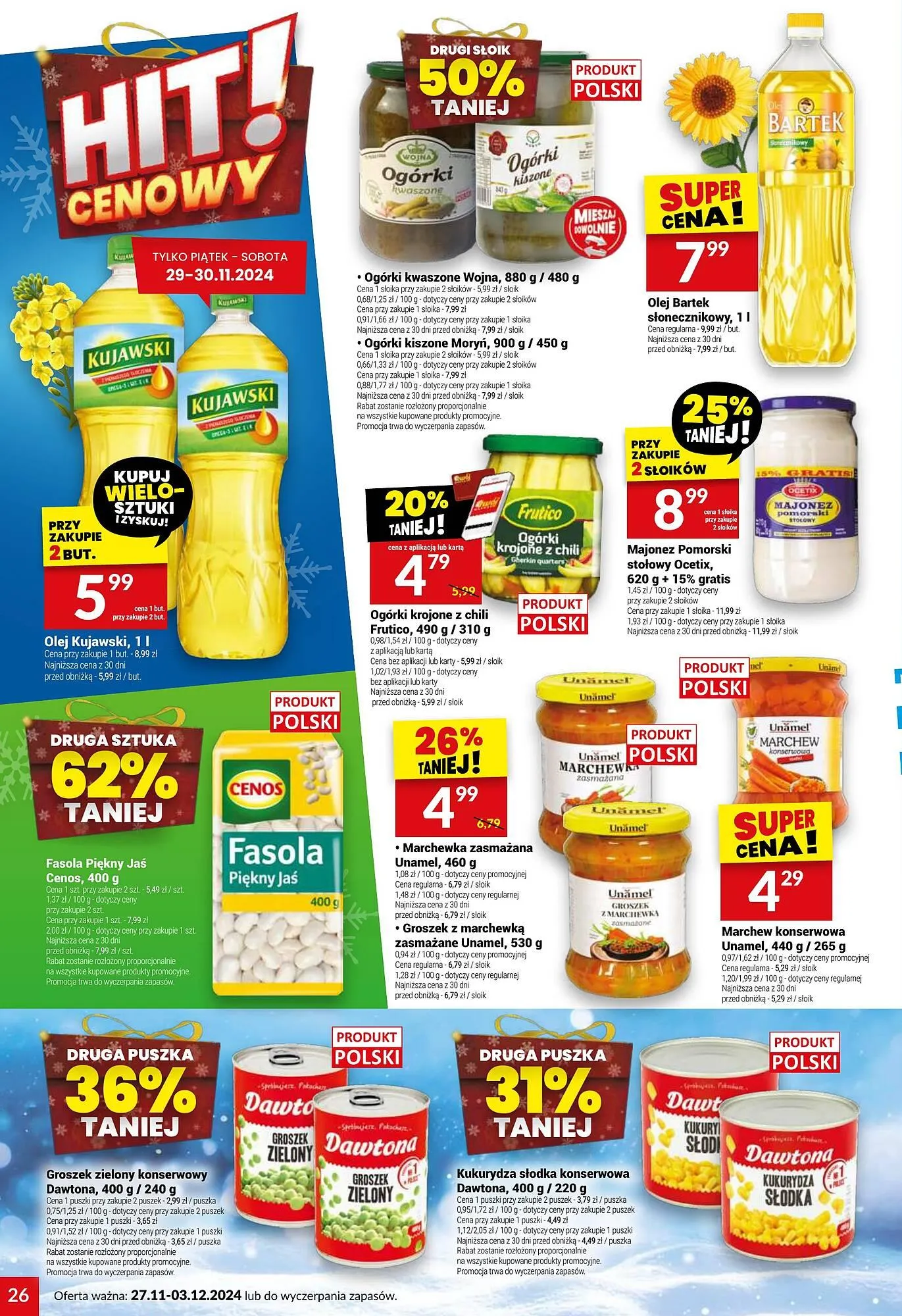 Gazetka Twój Market gazetka od 27 listopada do 3 grudnia 2024 - Strona 26