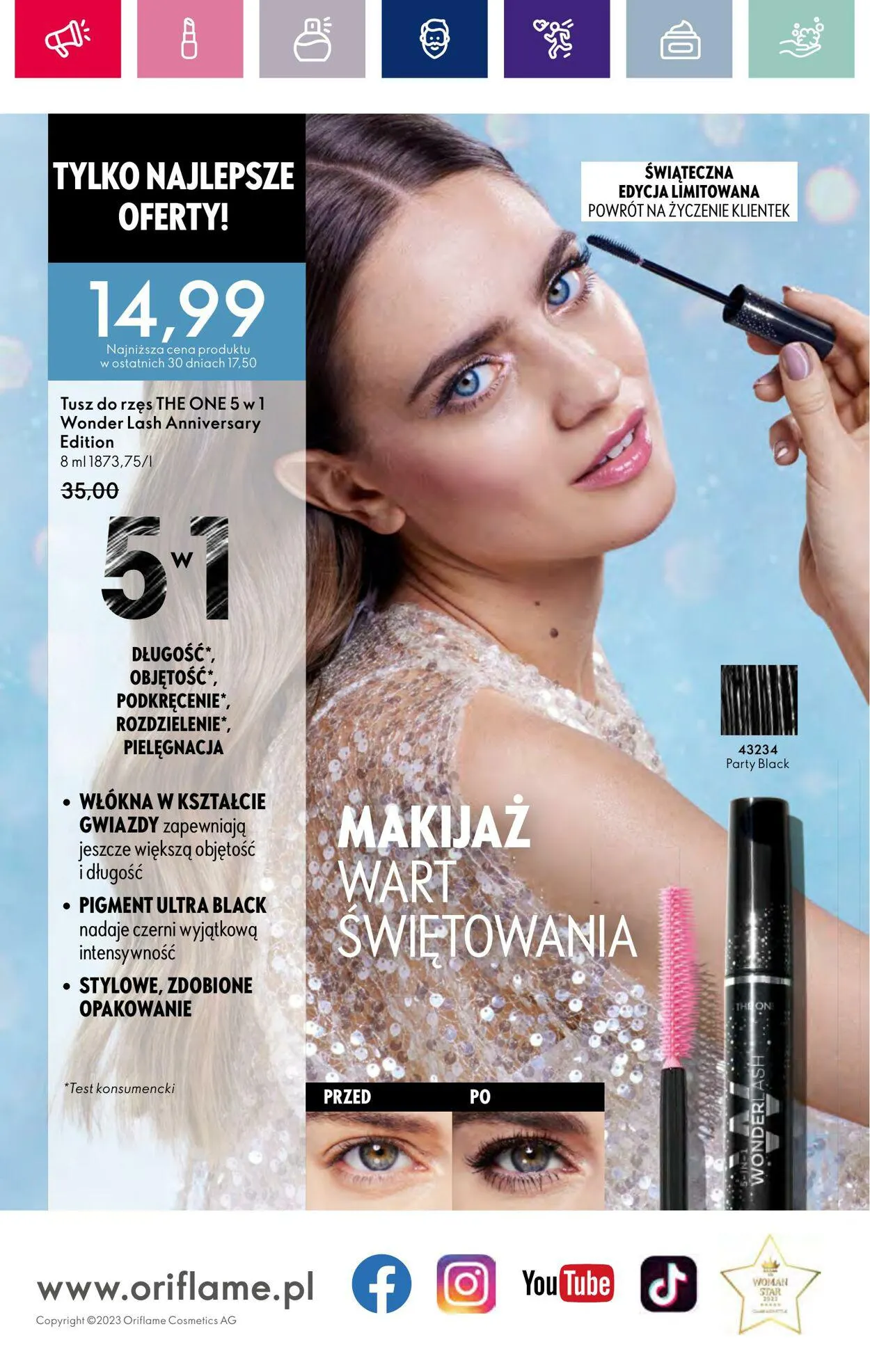 Gazetka Oriflame - Boże Narodzenie 2023 od 6 grudnia do 27 grudnia 2023 - Strona 186