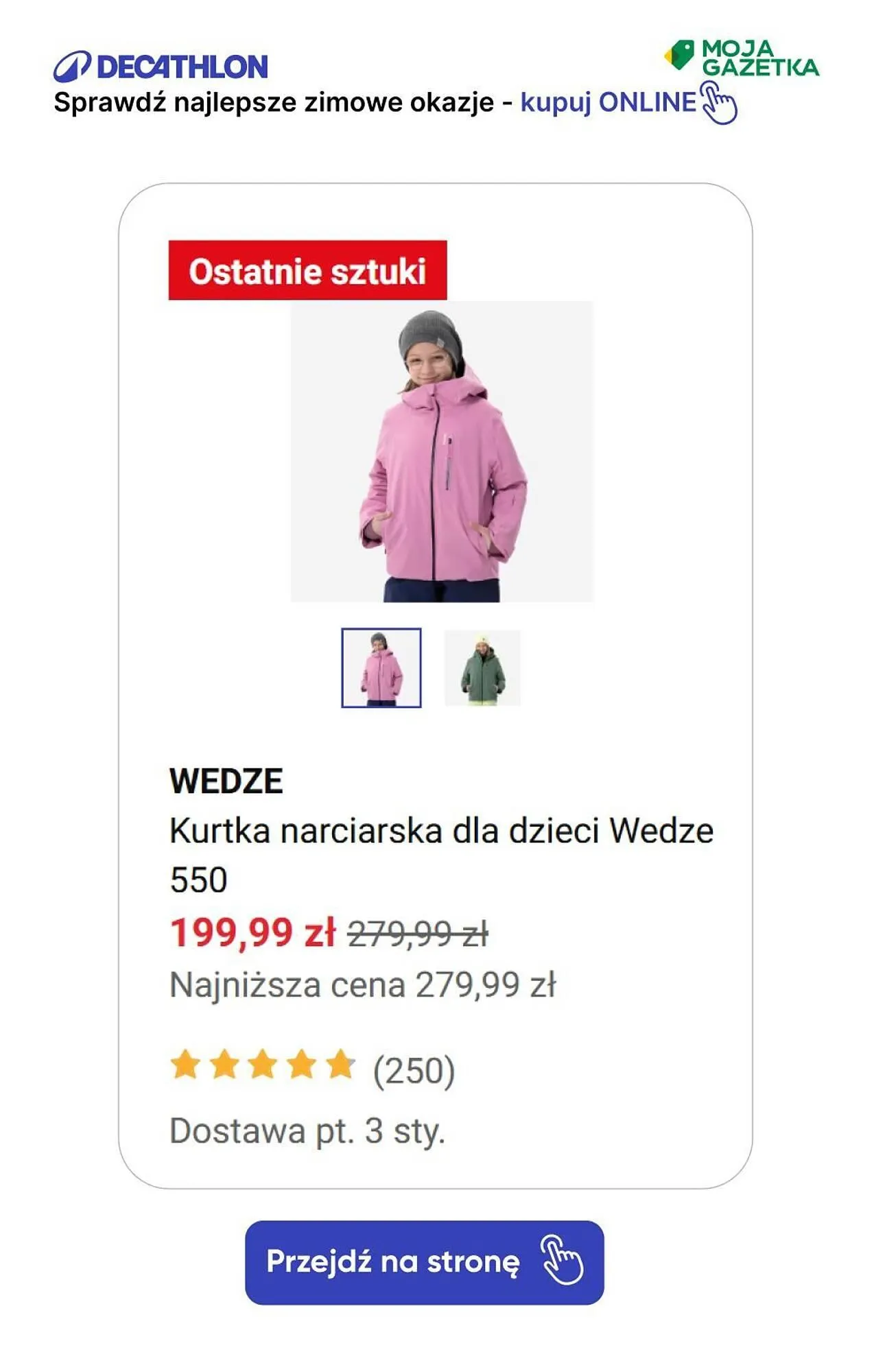 Gazetka Decathlon gazetka od 30 grudnia do 14 stycznia 2025 - Strona 43