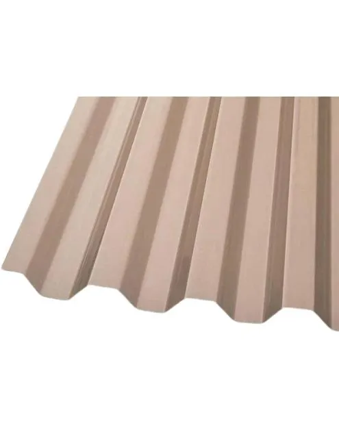 Płyta profilowana PVC trapez brązowa dymna 200x90 cm typ 08 GUTTA