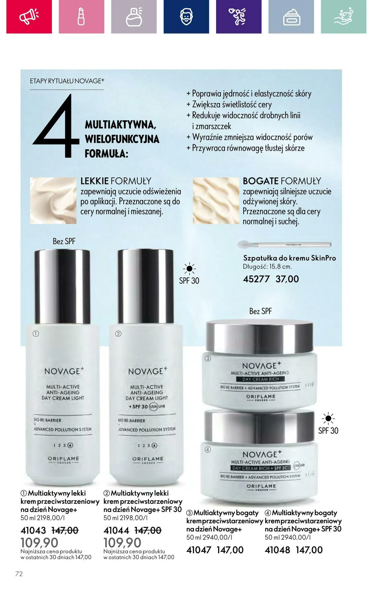 Gazetka Oriflame Aktualna gazetka od 6 grudnia do 27 grudnia 2023 - Strona 72