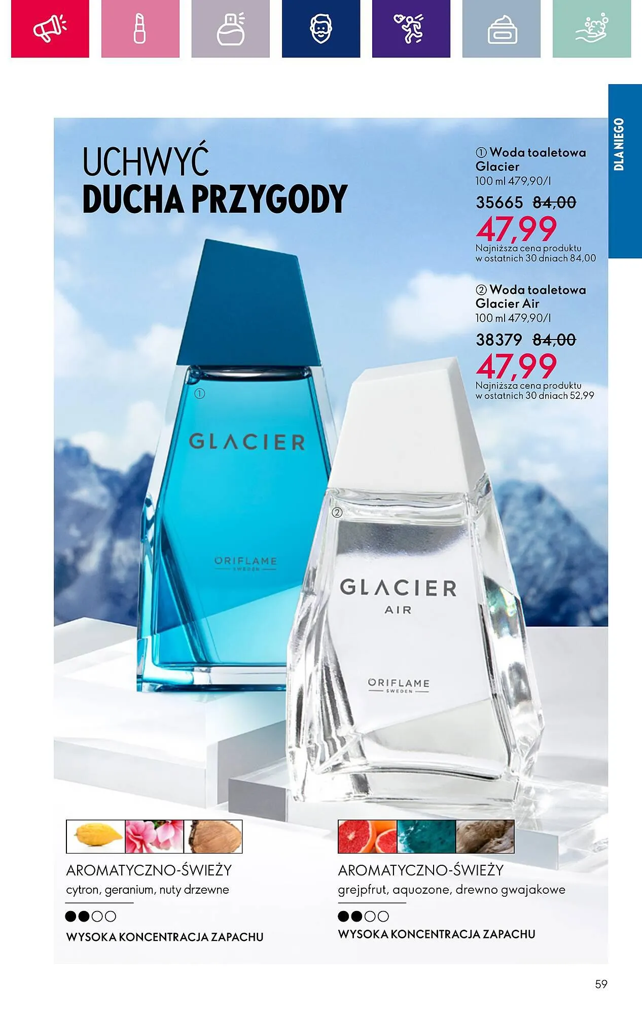 Gazetka Oriflame gazetka od 5 marca do 25 marca 2024 - Strona 59