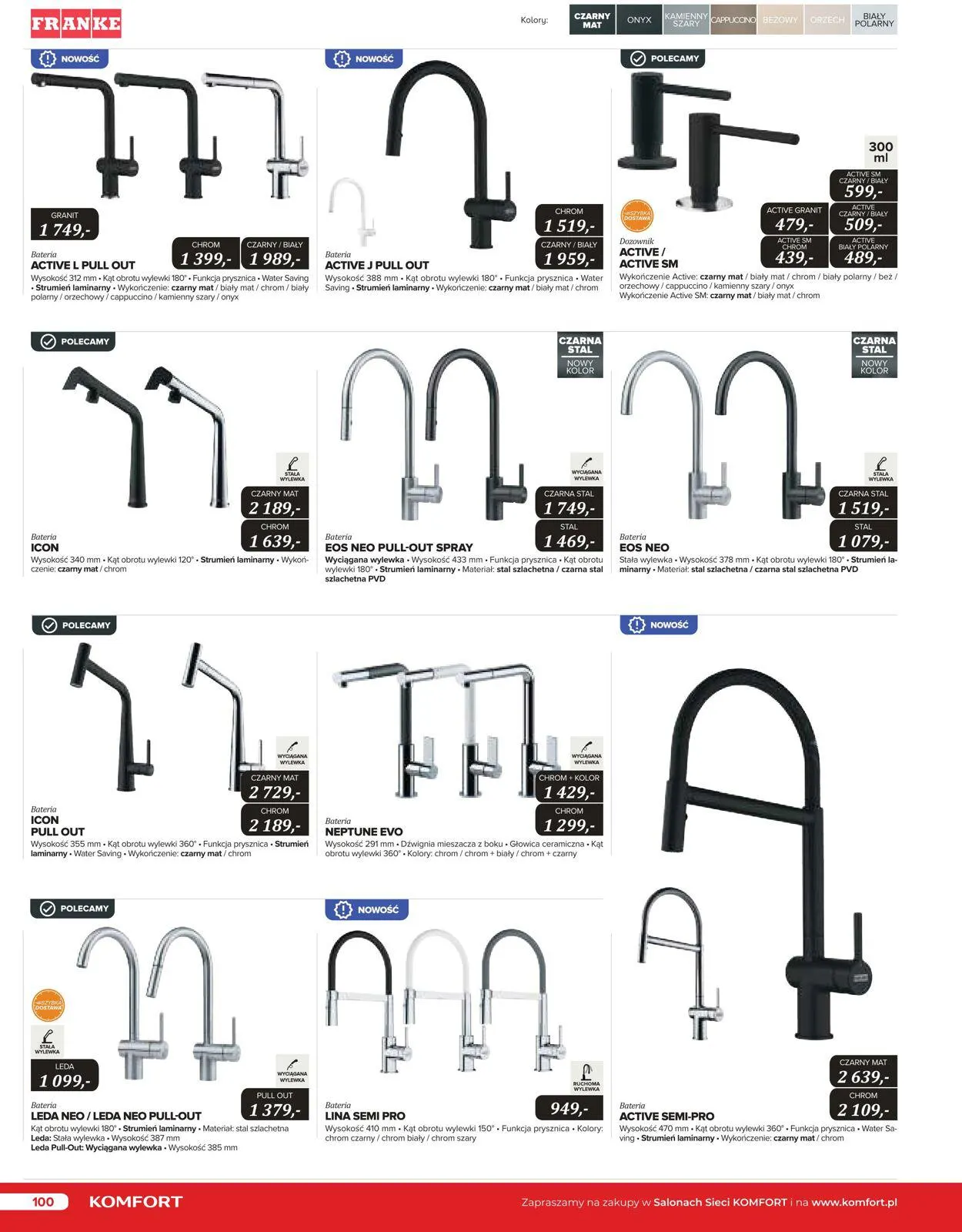 Gazetka Komfort Aktualna gazetka od 25 października do 31 stycznia 2024 - Strona 99