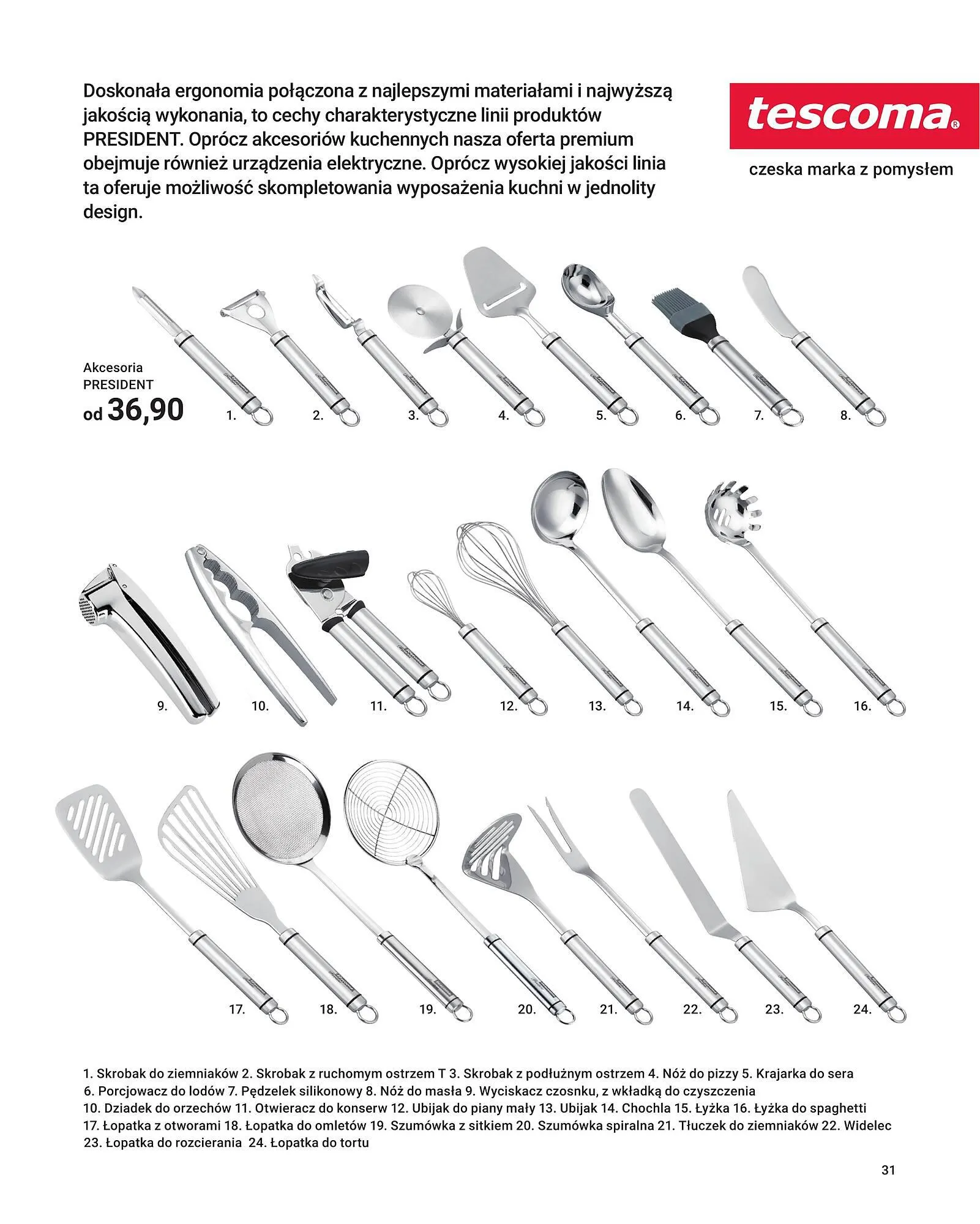 Gazetka Tescoma gazetka od 1 czerwca do 1 września 2023 - Strona 31