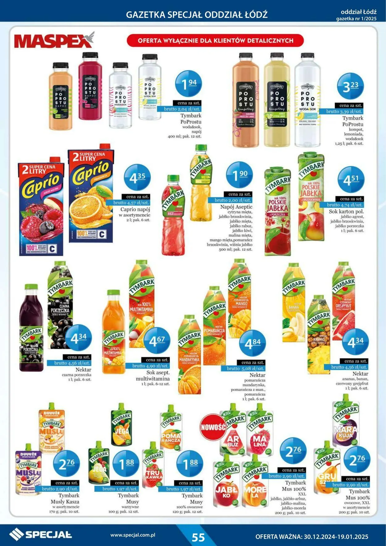 Gazetka Specjał od 30 grudnia do 19 stycznia 2026 - Strona 55