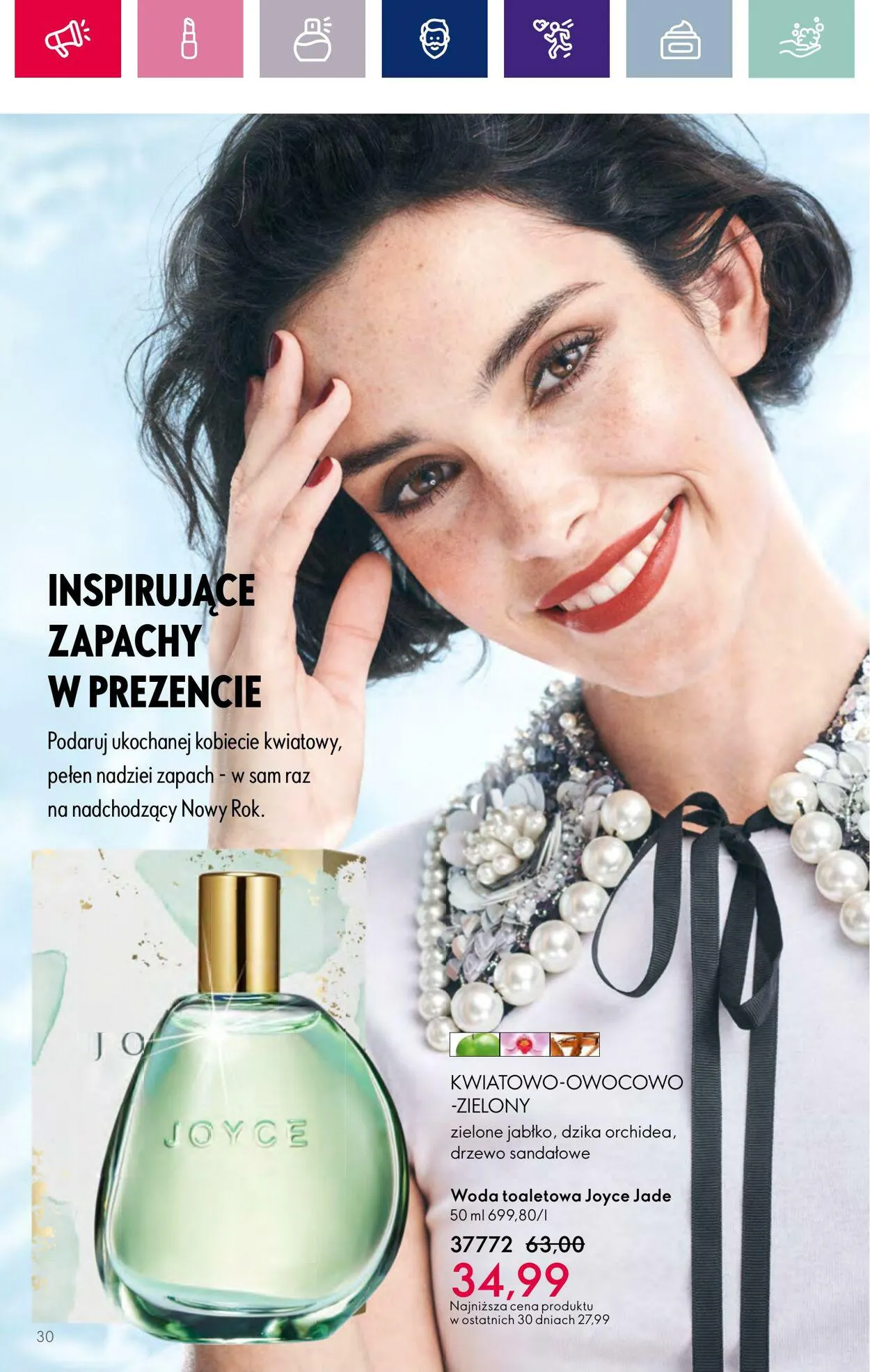 Gazetka Oriflame Aktualna gazetka od 6 grudnia do 27 grudnia 2023 - Strona 30